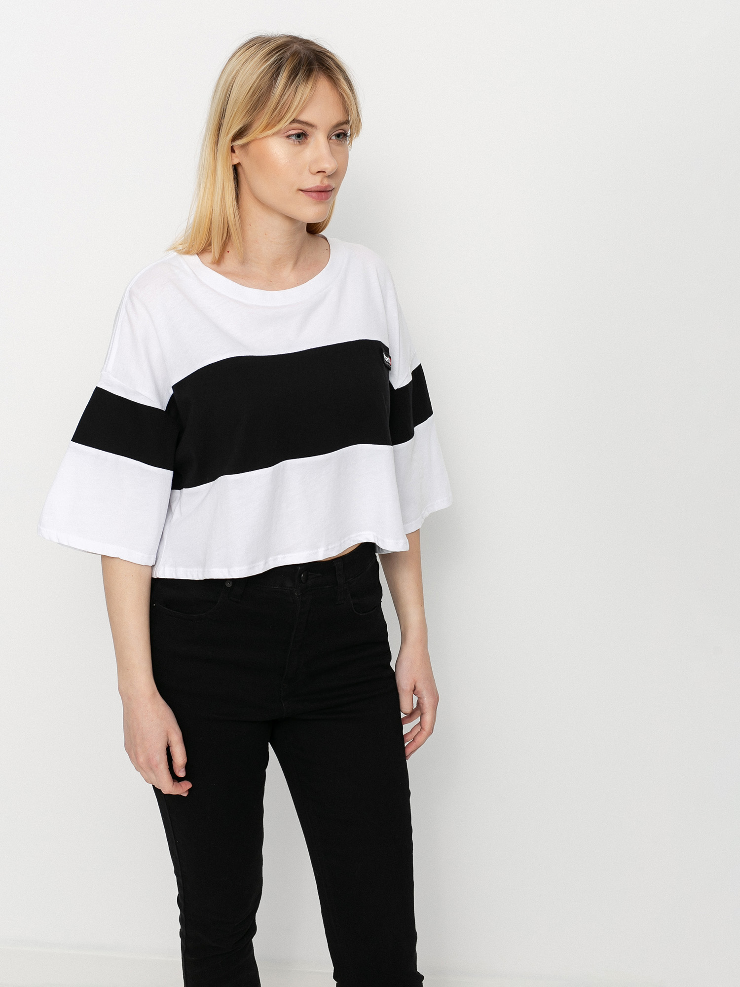 Element Tri Block póló Wmn (flint black)