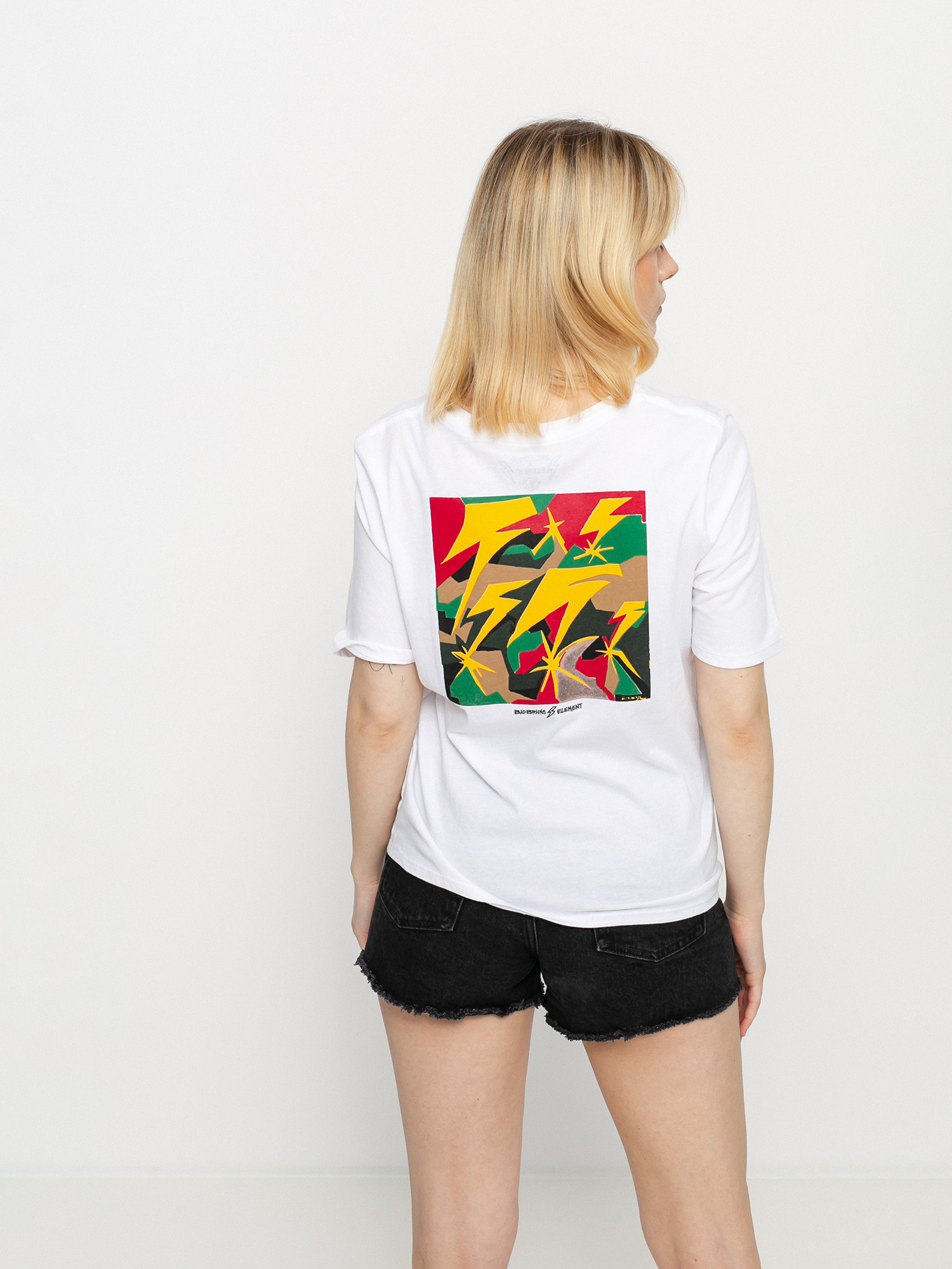 Element Bad Brains Wmn póló (white)