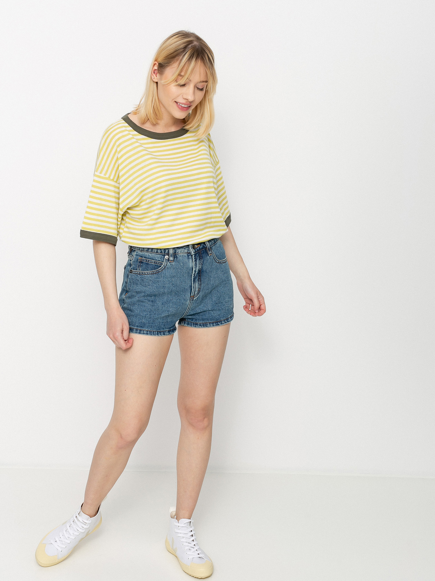 RVCA No Regard Wmn Ujjatlan felső (sunset fade)