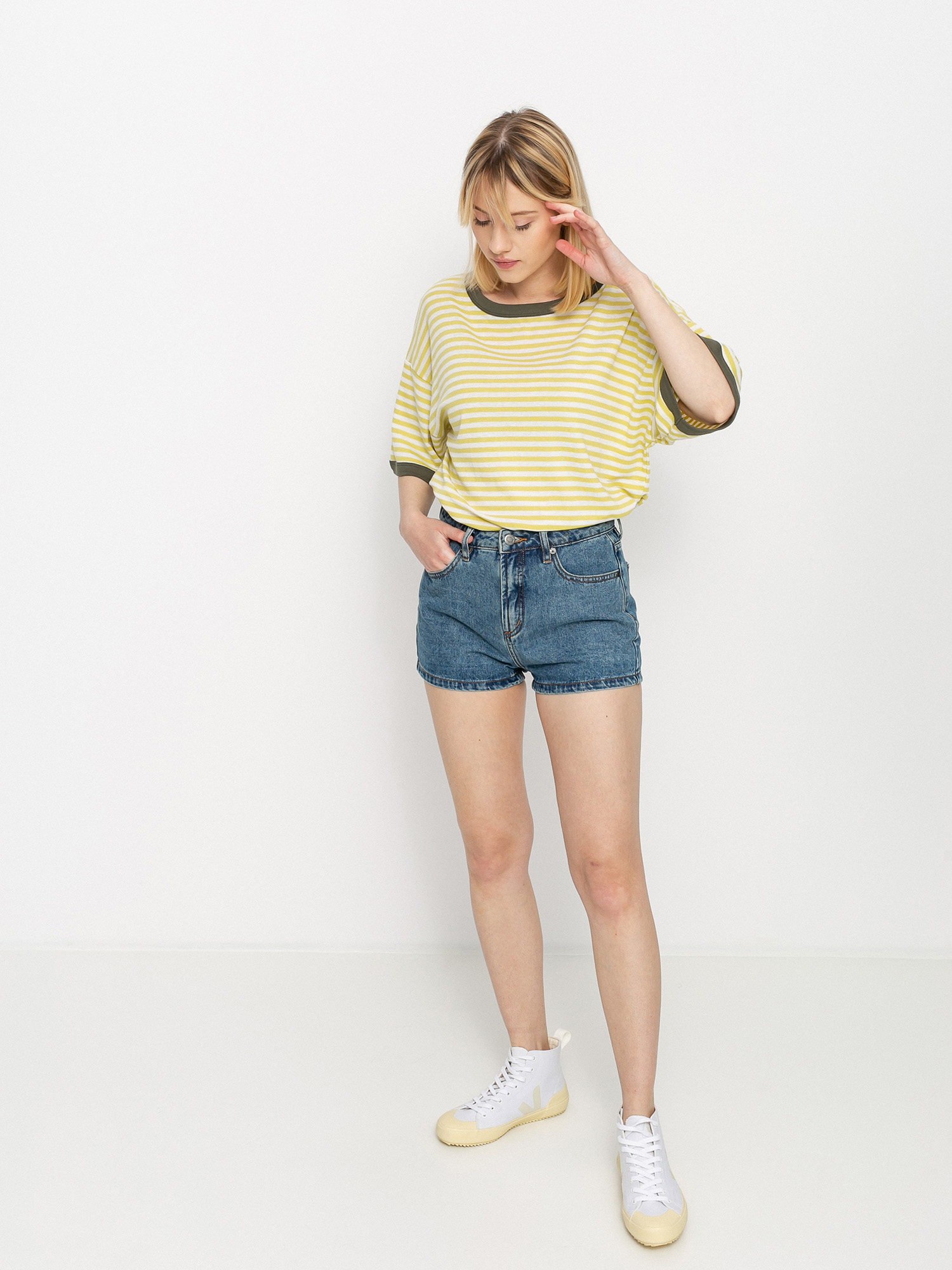 RVCA No Regard Wmn Ujjatlan felső (sunset fade)