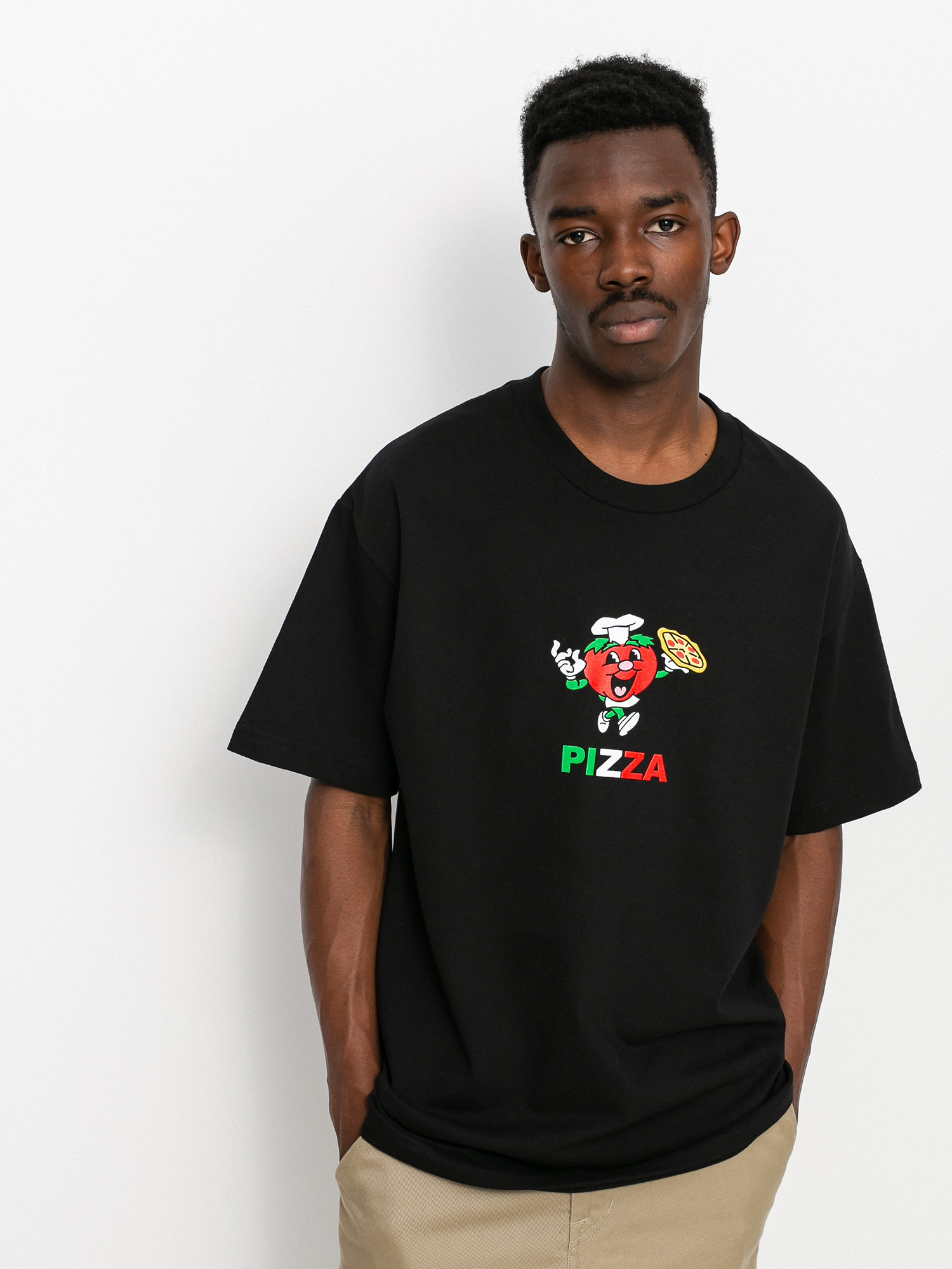 Pizza Skateboards Tomato Chef Champion póló (black)
