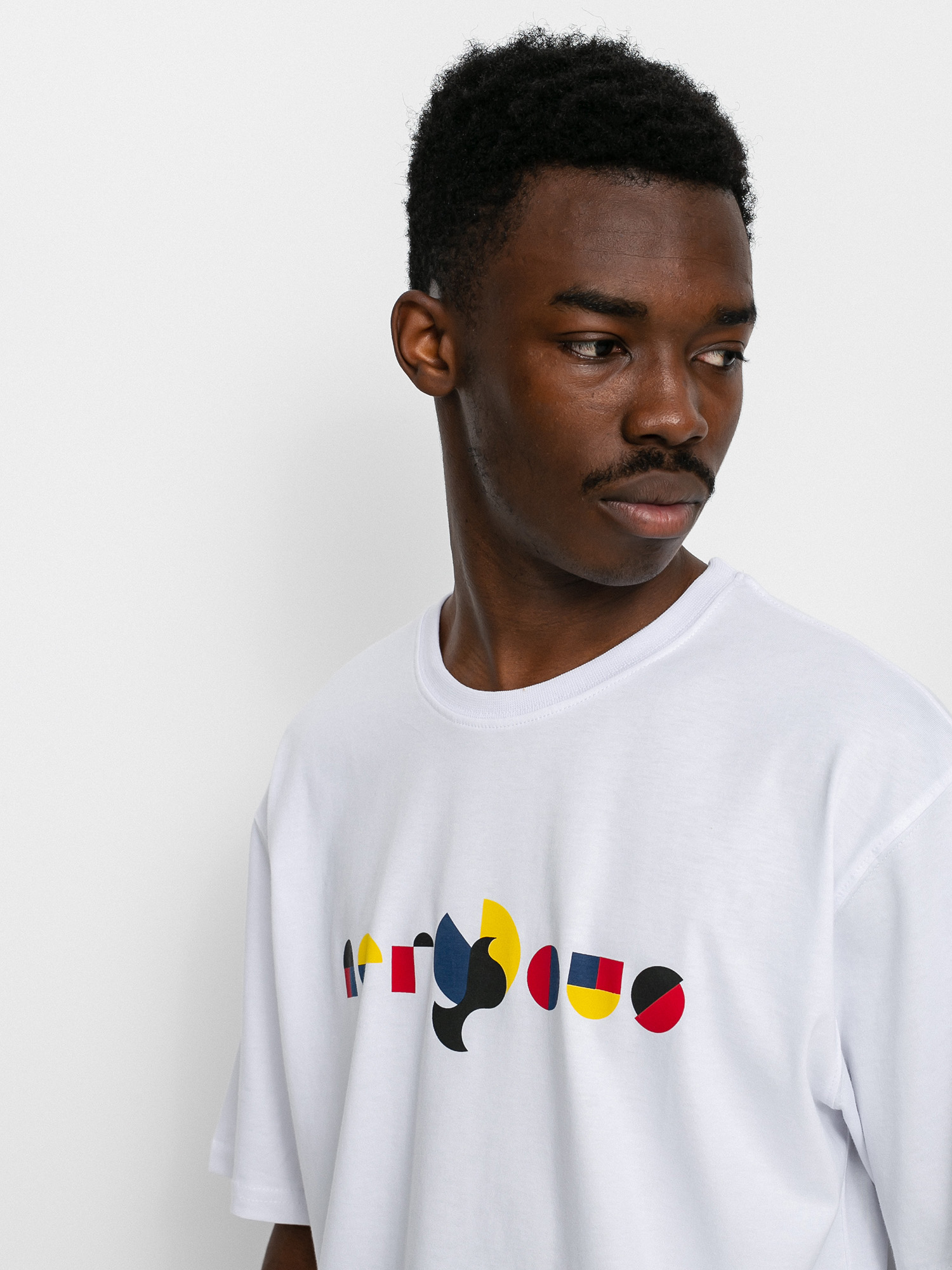 Nervous Geo póló (white)