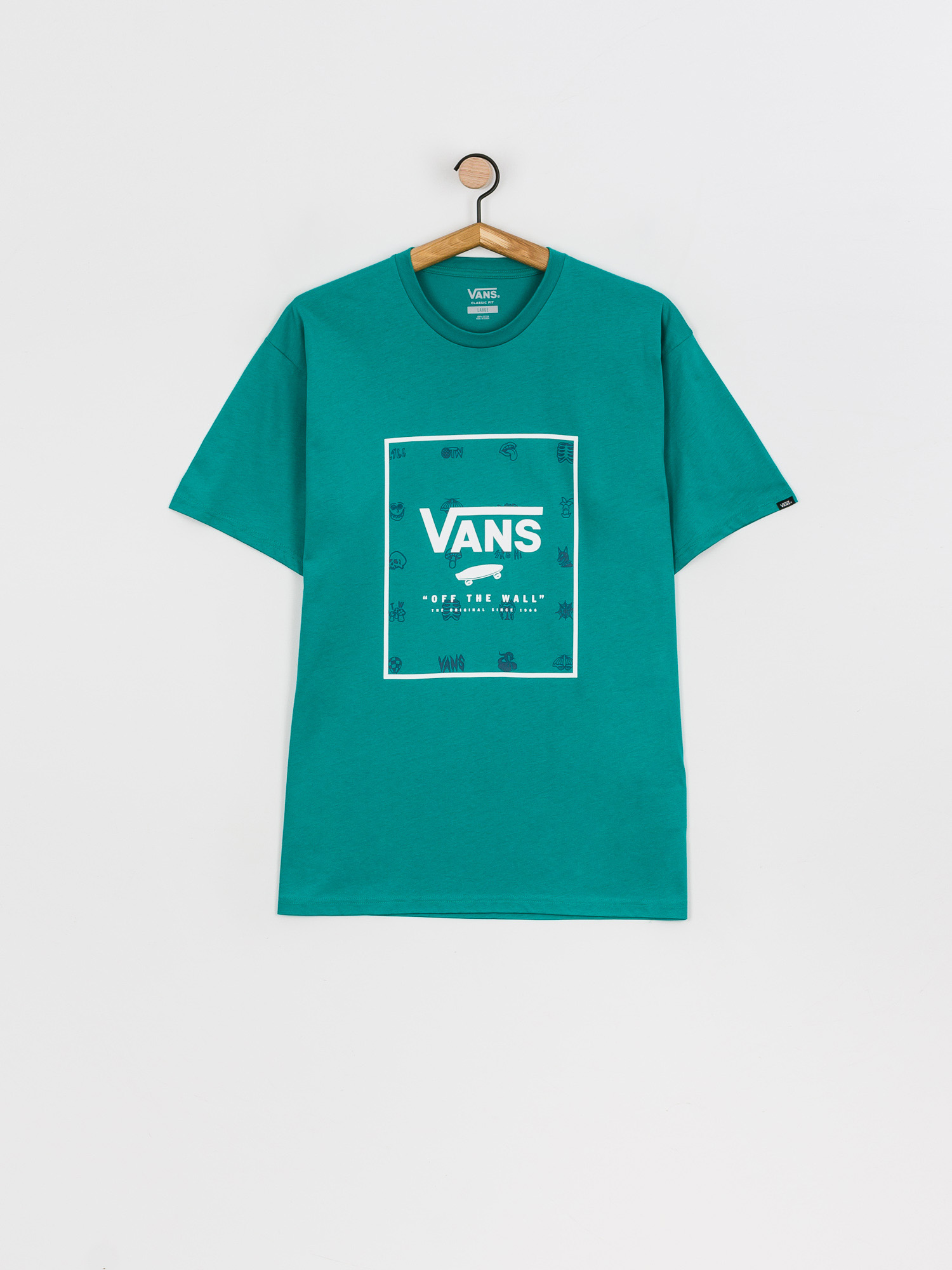 Vans Classic Print Box póló (porcelain/lost and found)