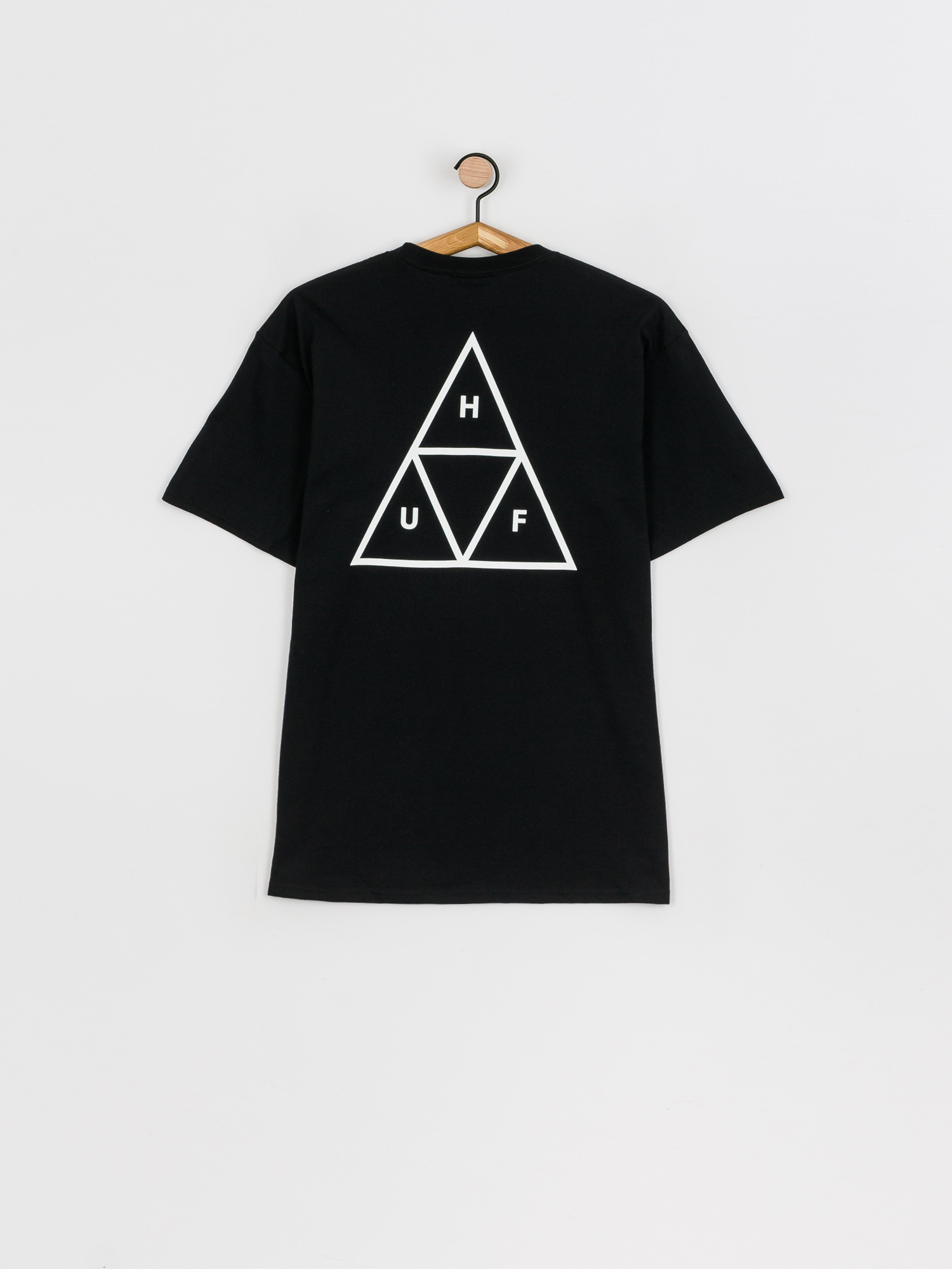 HUF Essentials TT Ujjatlan felső (black)
