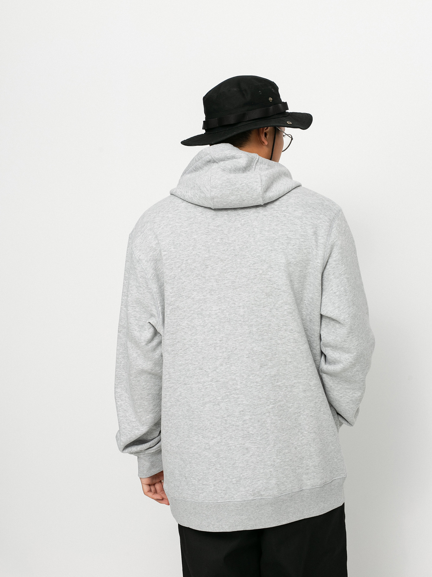 Malita Bottles HD Kapucnis pulóver (heather grey)