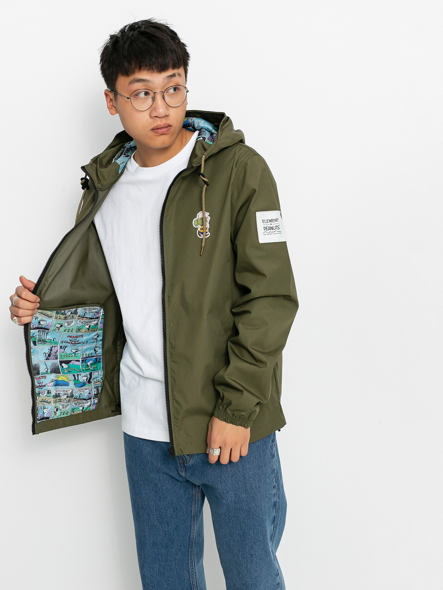 Element Peanuts Alder Light Dzseki (army)