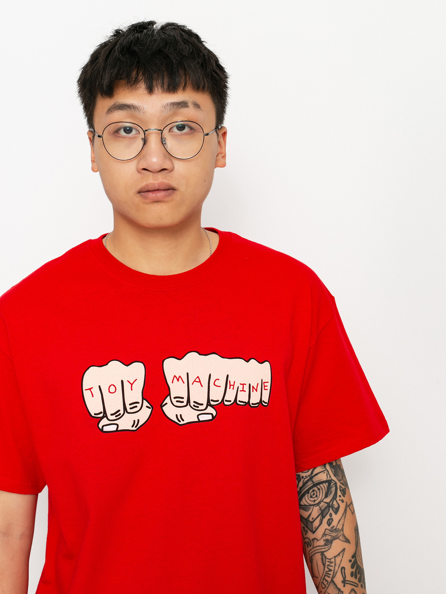 Toy Machine Fists póló (red)