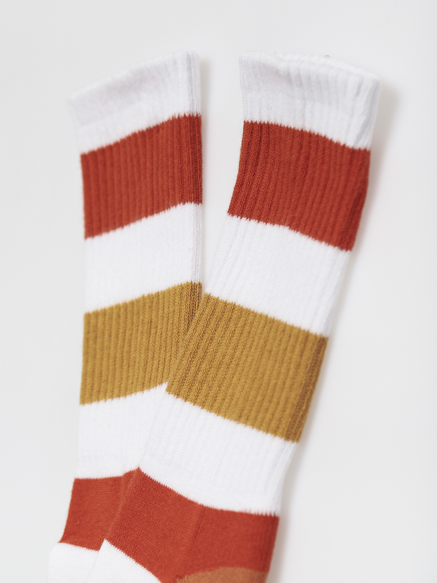 Toy Machine Monster Big Stripe Zokni (white/brown)