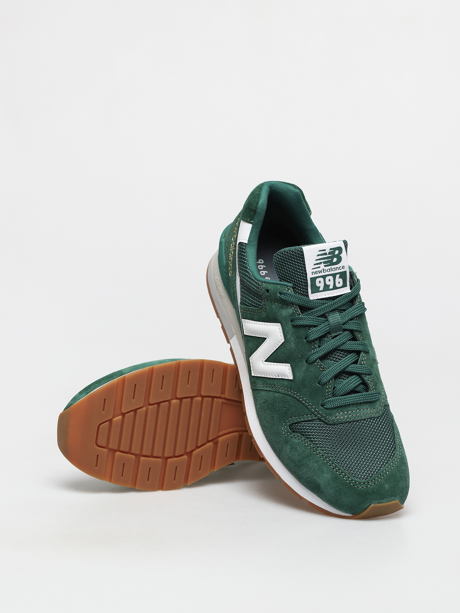 New Balance 996 Cipők (green/white)
