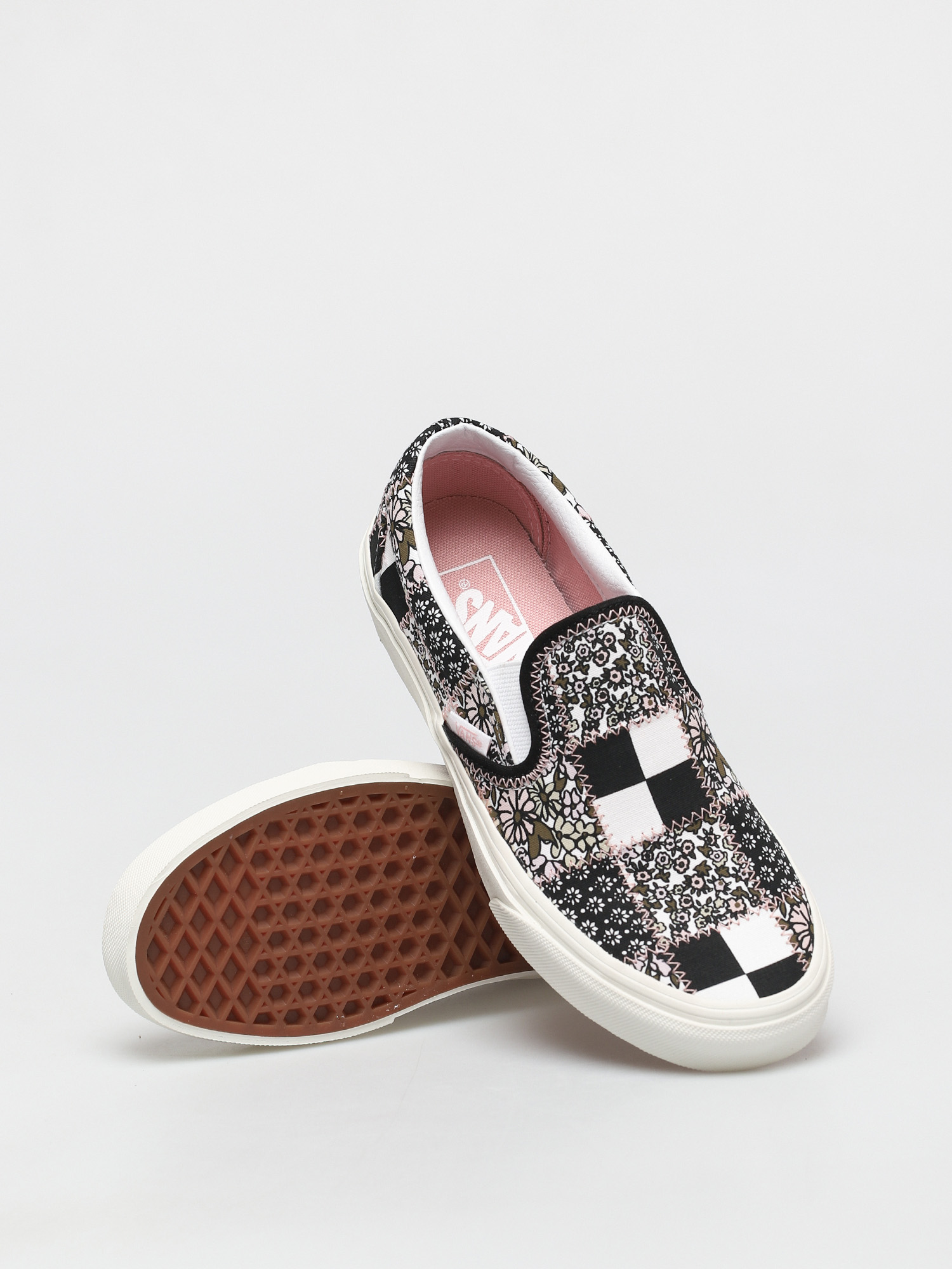 Vans Classic Slip On Cipők (patchwork flrl/mltmshmlw)