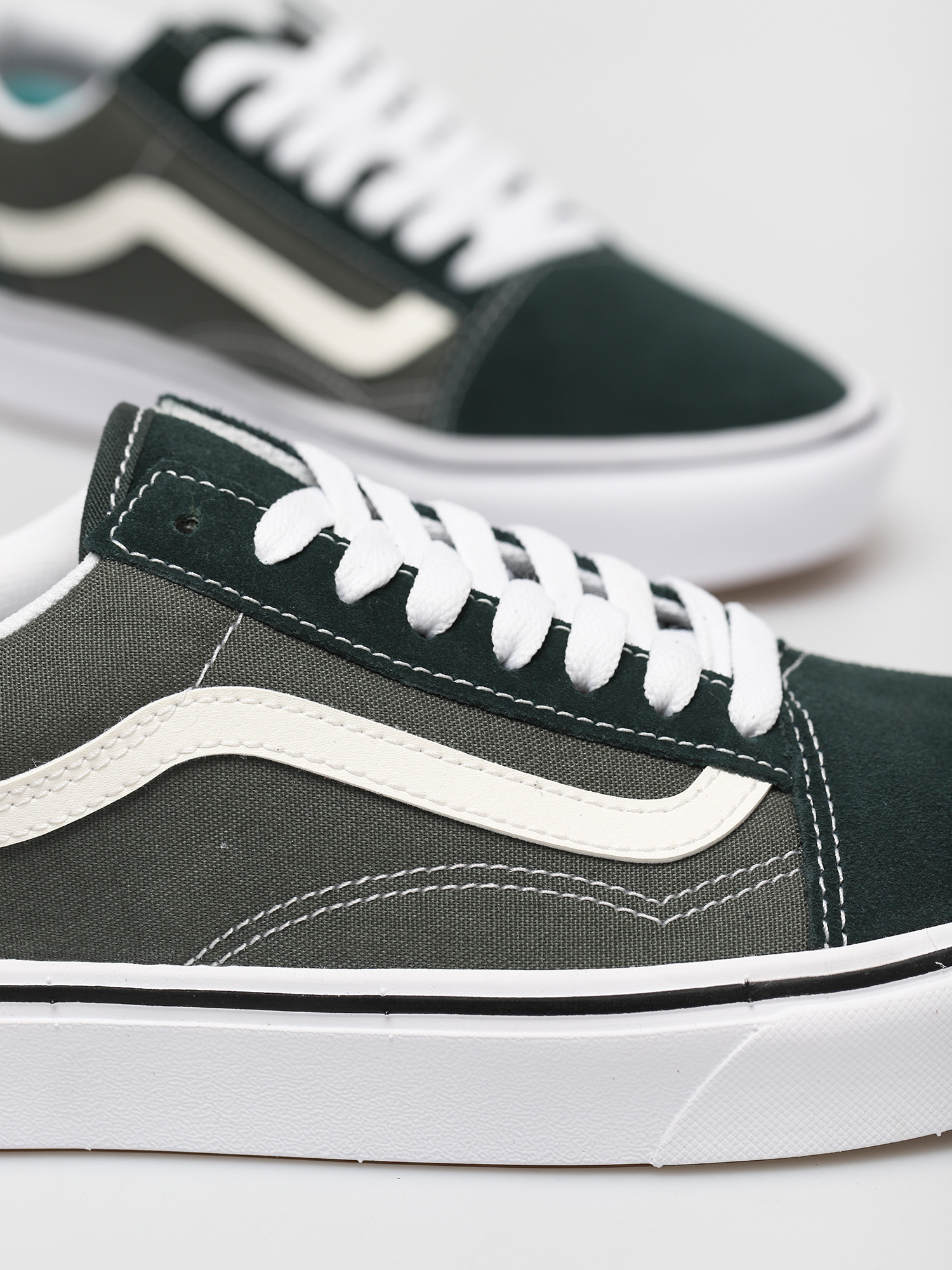 Vans Comfycush Old Skool Cipők (suede canvas/thymescarab)