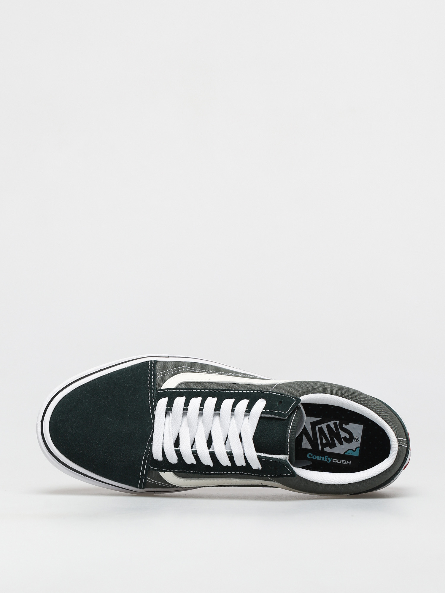 Vans Comfycush Old Skool Cipők (suede canvas/thymescarab)