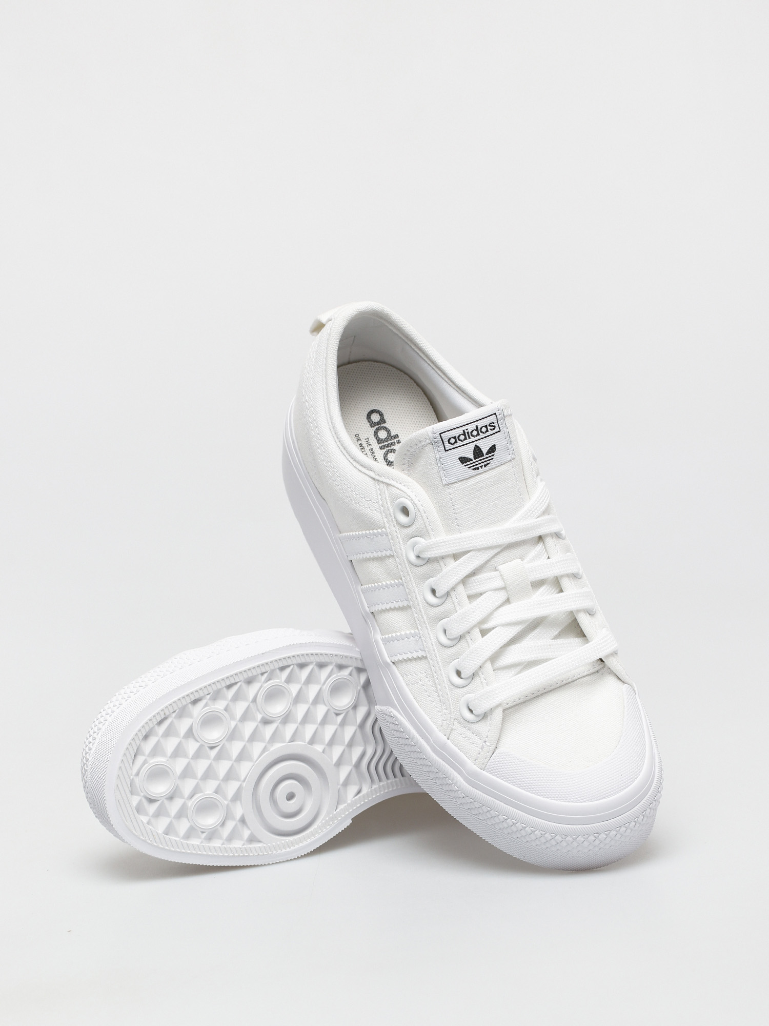 adidas Originals Nizza Platform Cipők Wmn (cwhite/cwhite/cwhite)