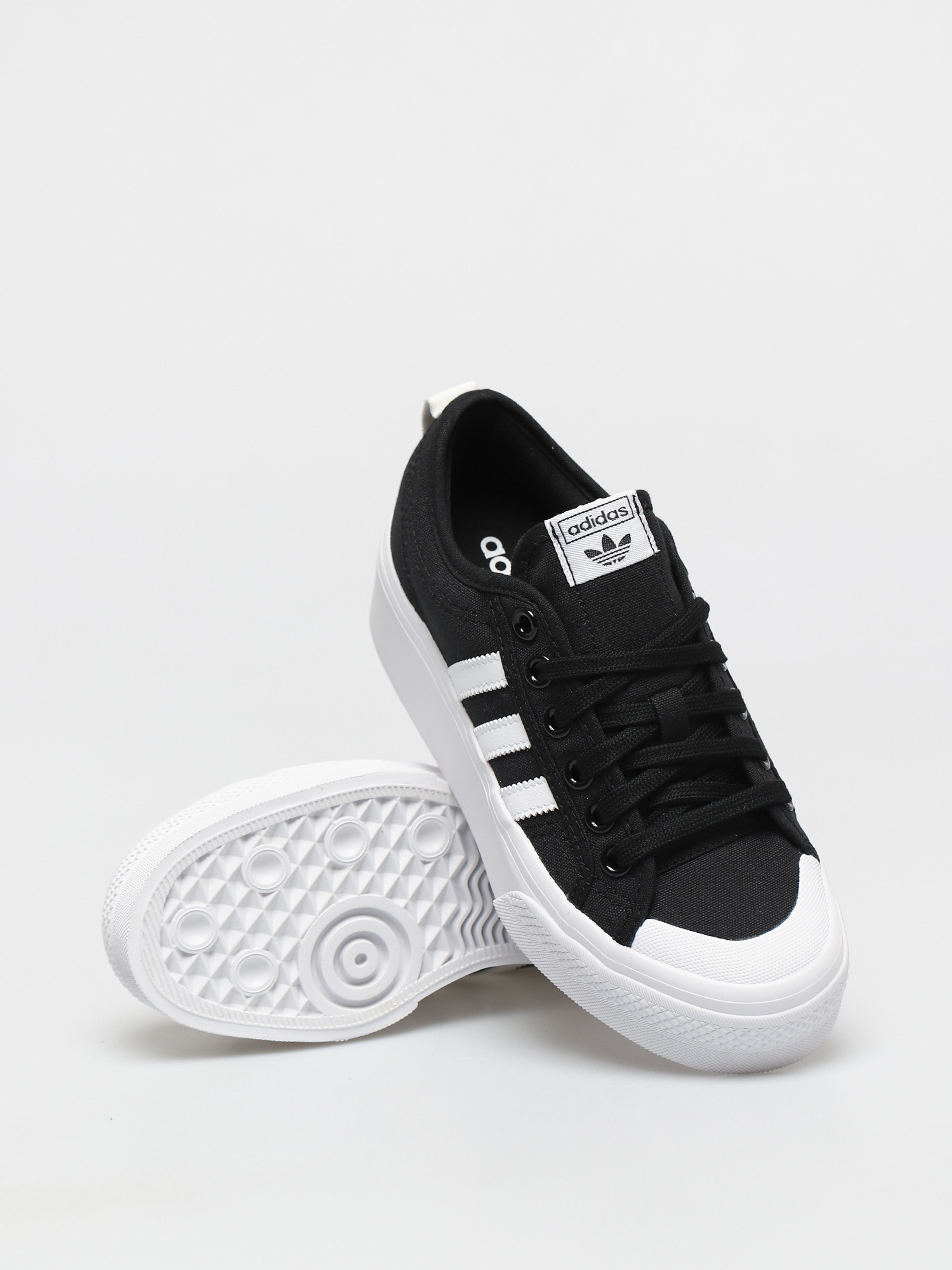 adidas Originals Nizza Platform Cipők Wmn (cblack/cwhite/cwhite)