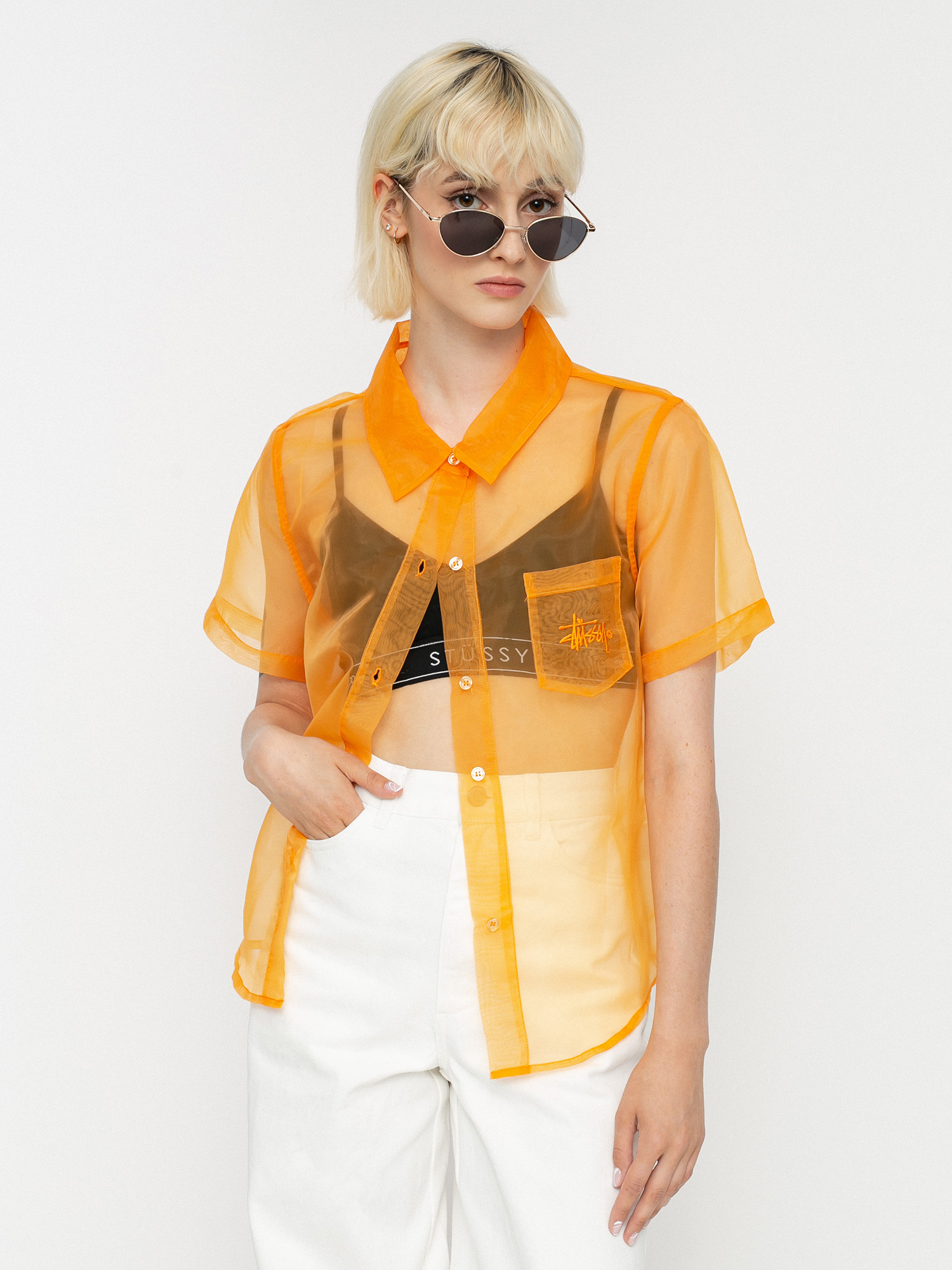 Stussy Milo Sheer Ing Wmn (orange)