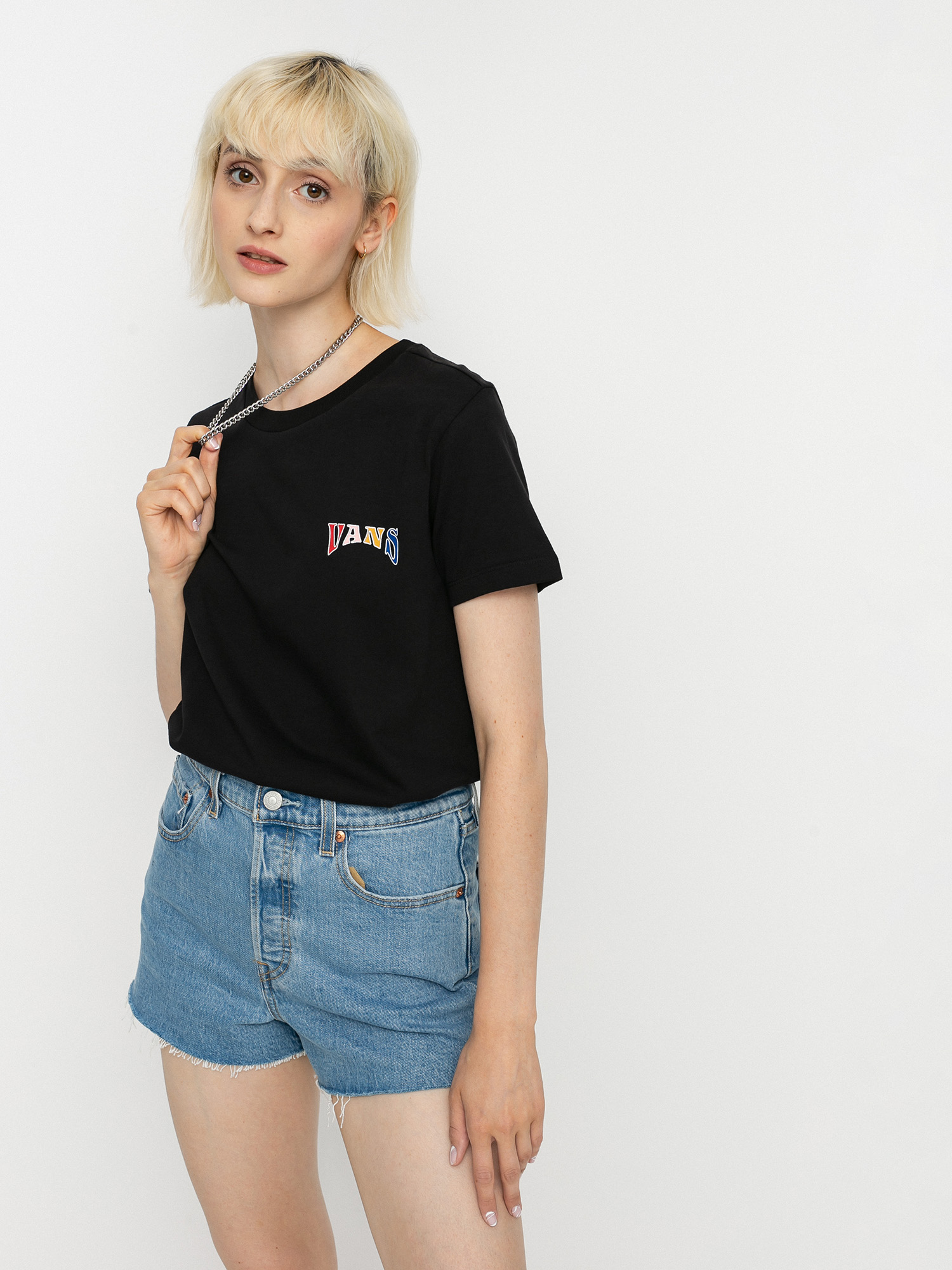 Vans Skelebow póló Wmn (black)