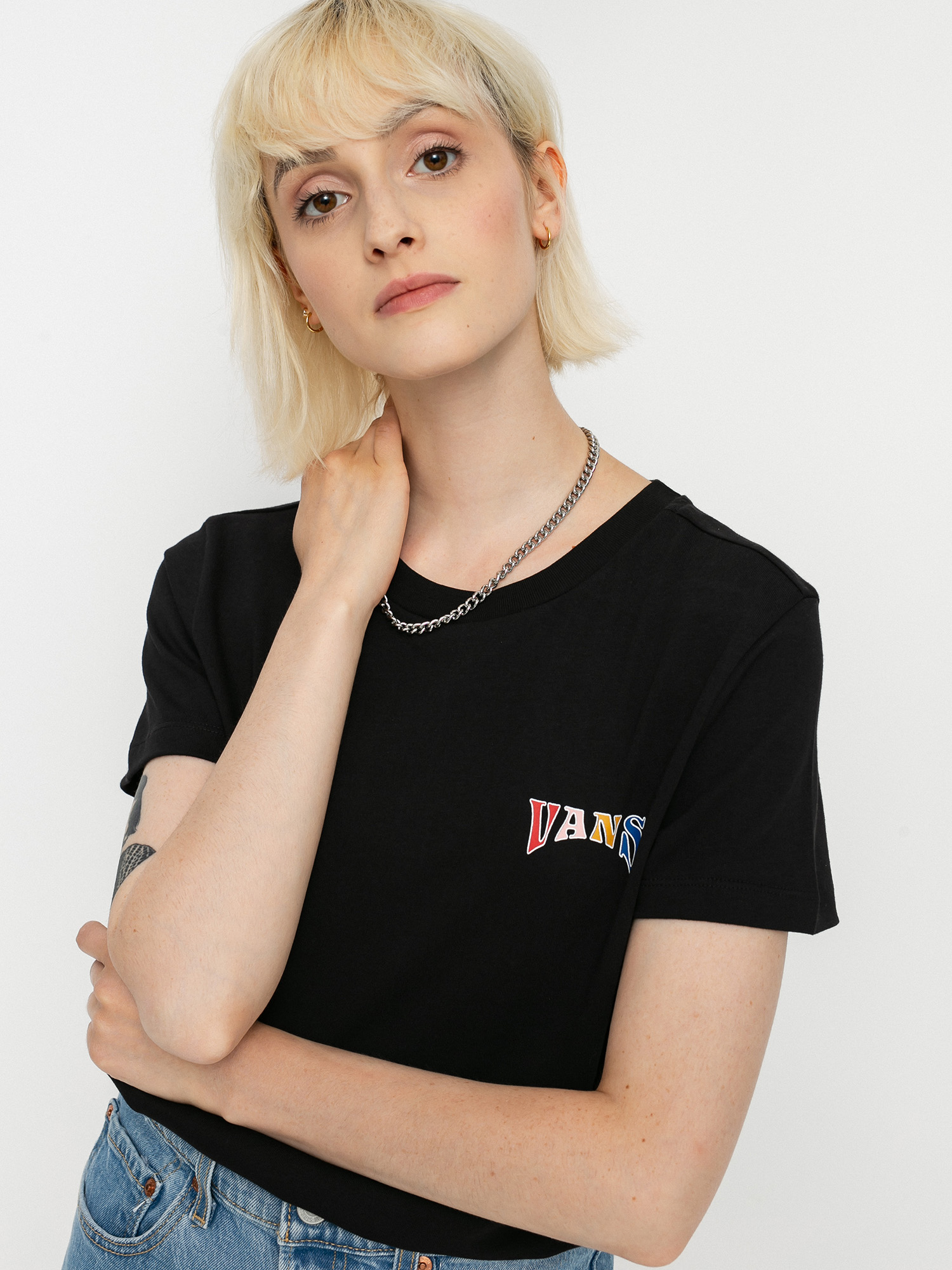 Vans Skelebow póló Wmn (black)