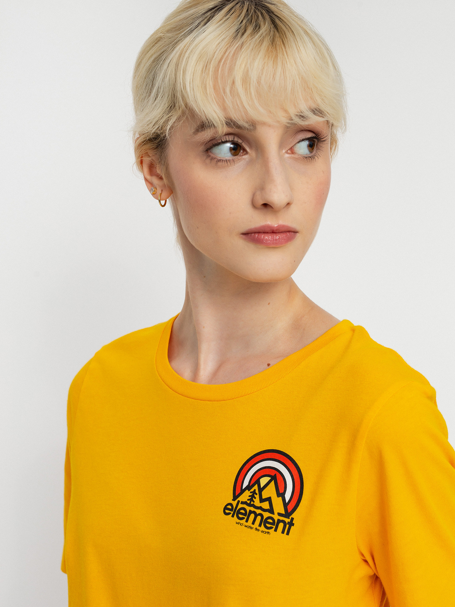 Element Branded Cr Wmn Ujjatlan felső (gold)