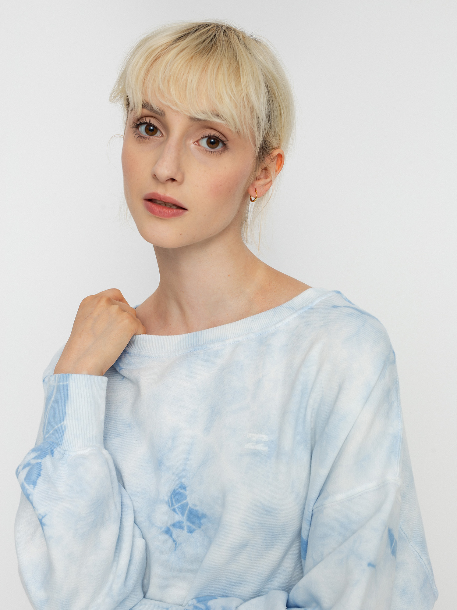 Billabong Lazy Way Pulóver Wmn (ice blue)