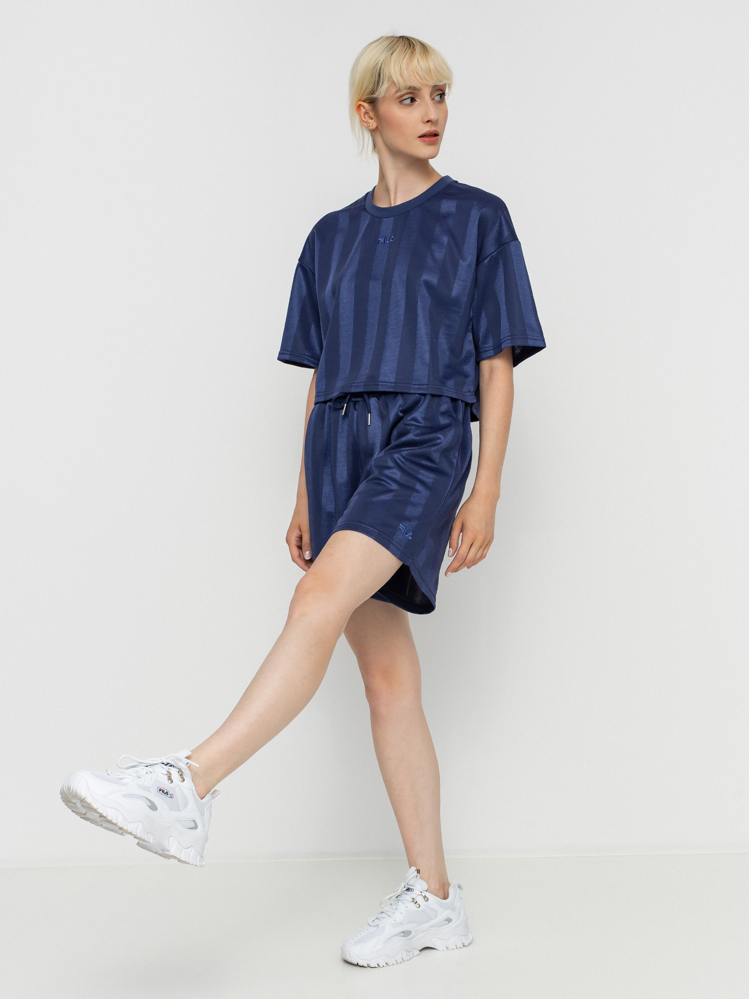 Fila Fizza High Waist Wmn Rövidnadrág (crown blue)