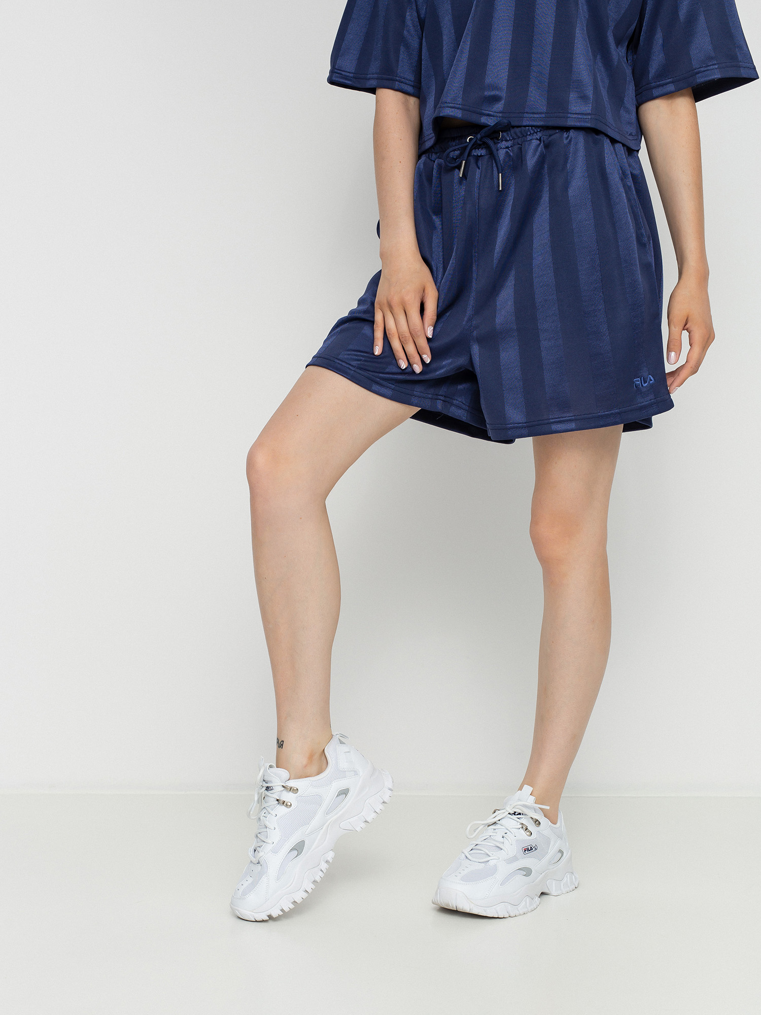 Fila Fizza High Waist Wmn Rövidnadrág (crown blue)
