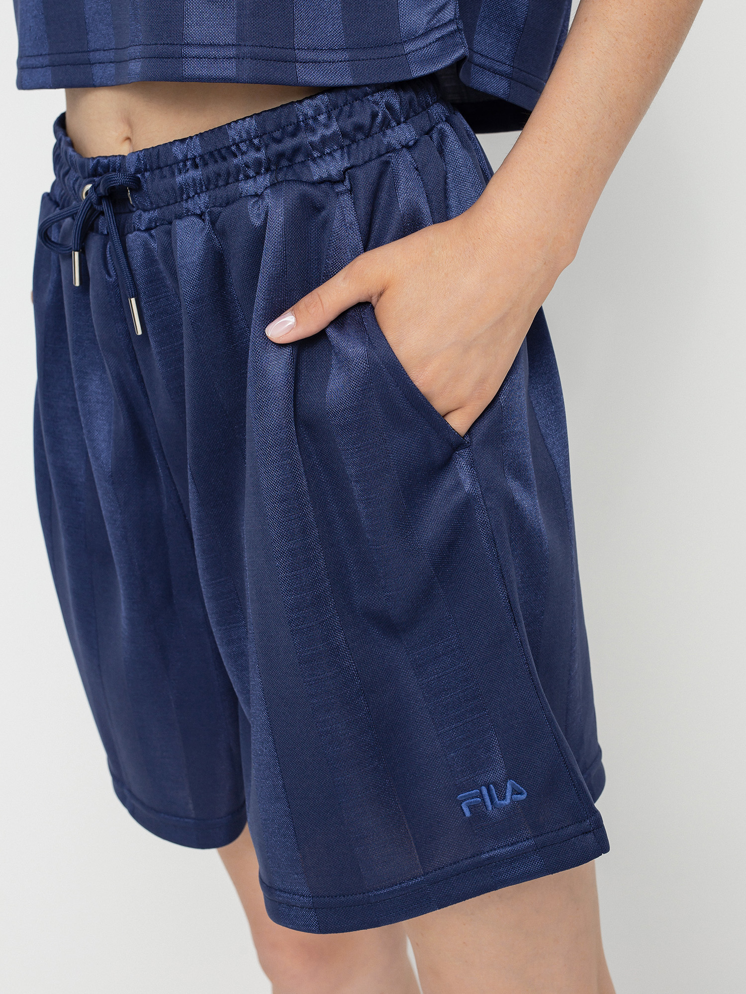 Fila Fizza High Waist Wmn Rövidnadrág (crown blue)