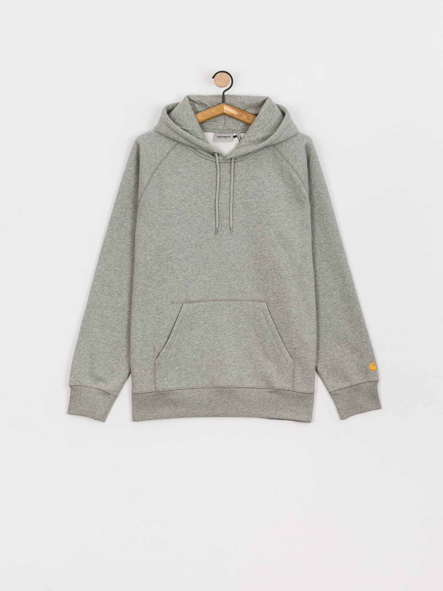 Carhartt WIP Chase HD Kapucnis pulóver (grey heather/gold)