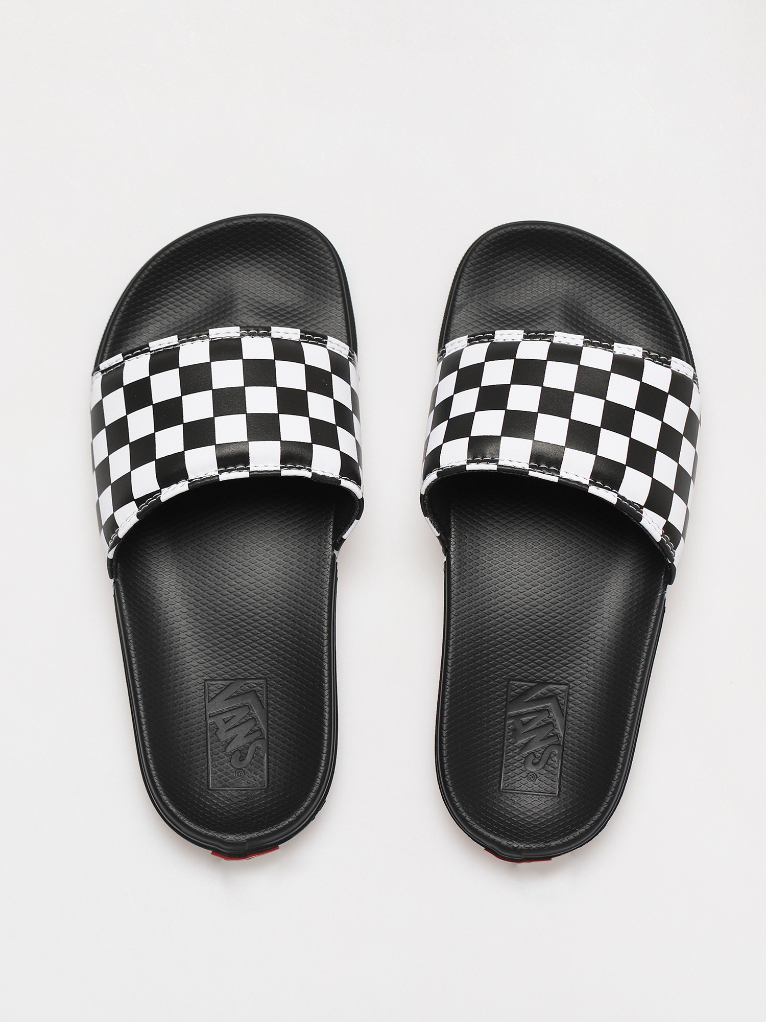 Vans La Costa Slide On Cipők (checkerboard/truwht/blk)