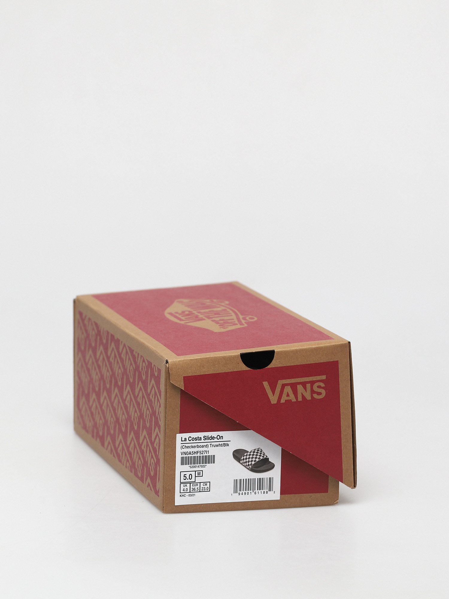 Vans La Costa Slide On Cipők (checkerboard/truwht/blk)