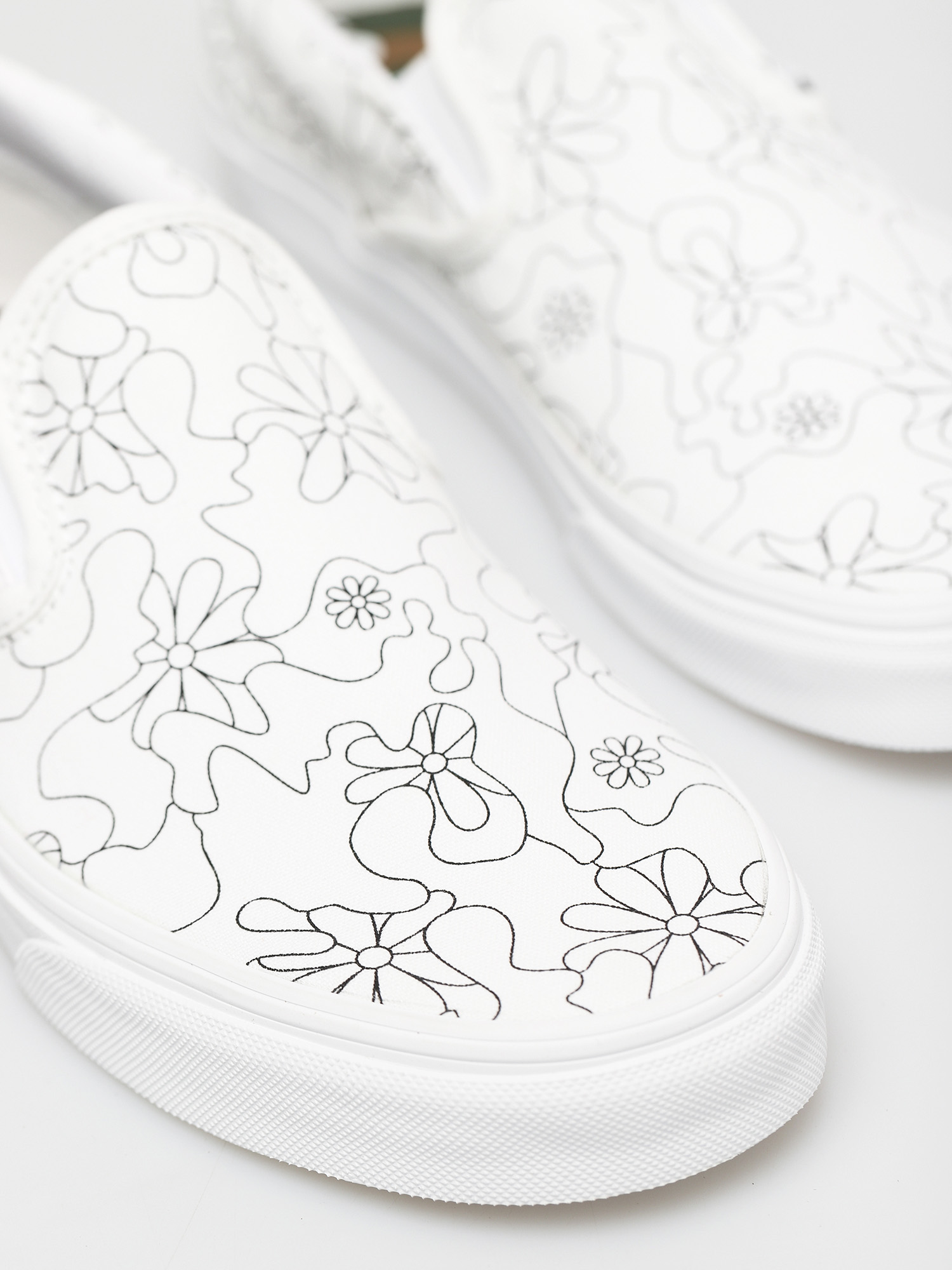 Vans Classic Slip On Cipők (u paint/camo daisy)