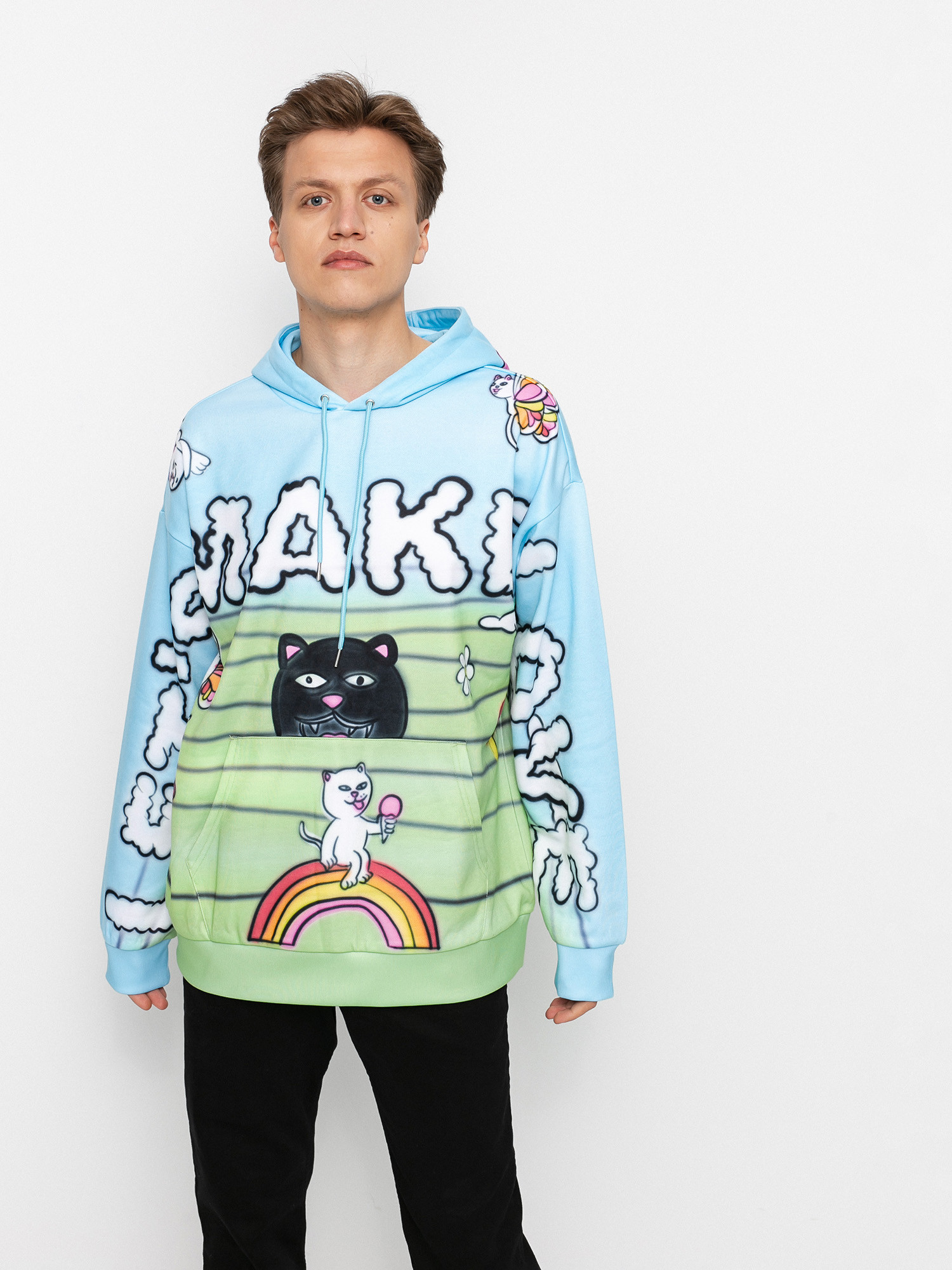 RipNDip Lets Make Love HD Kapucnis pulóver (multi)