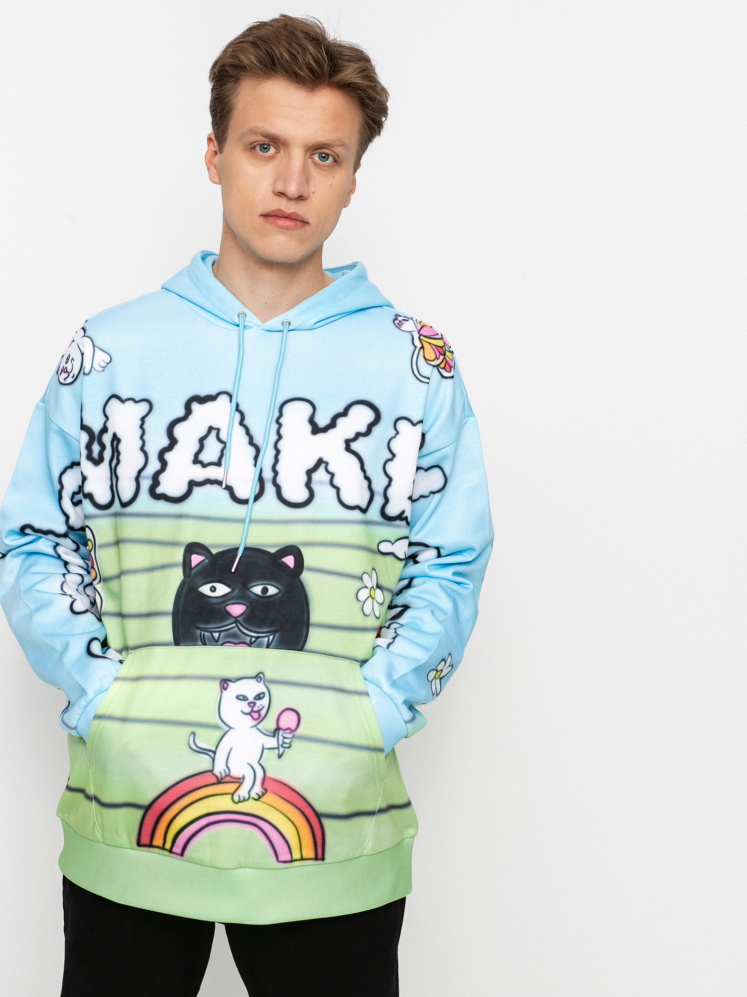 RipNDip Lets Make Love HD Kapucnis pulóver (multi)