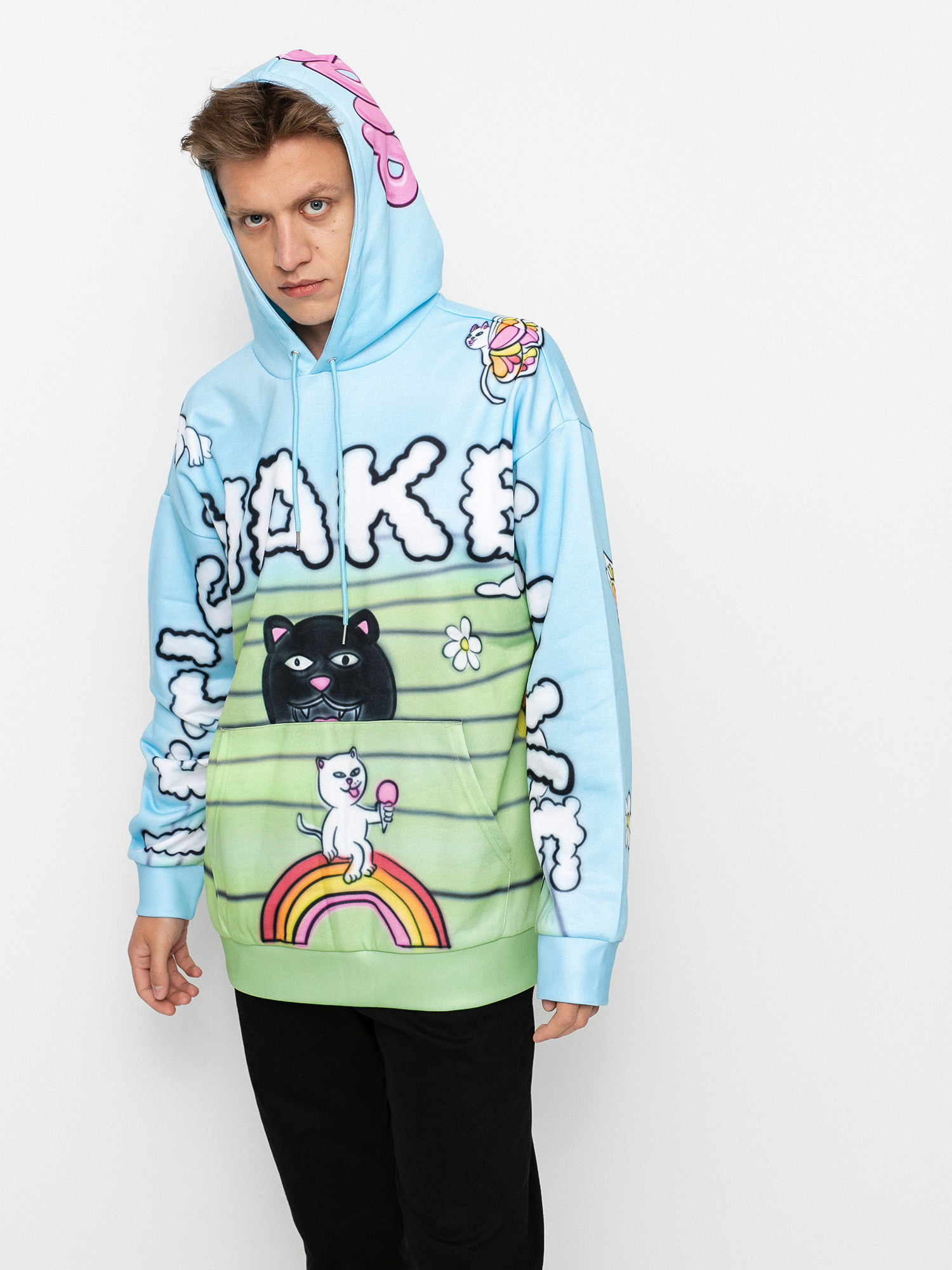 RipNDip Lets Make Love HD Kapucnis pulóver (multi)