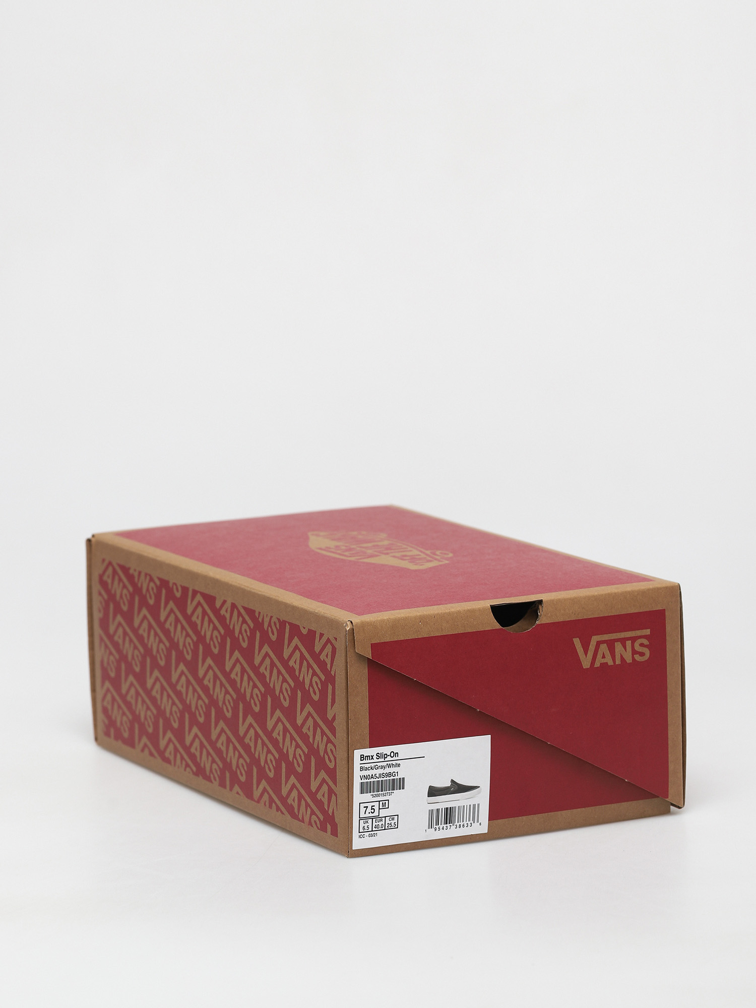 Vans Bmx Slip On Cipők (black/gray/white)