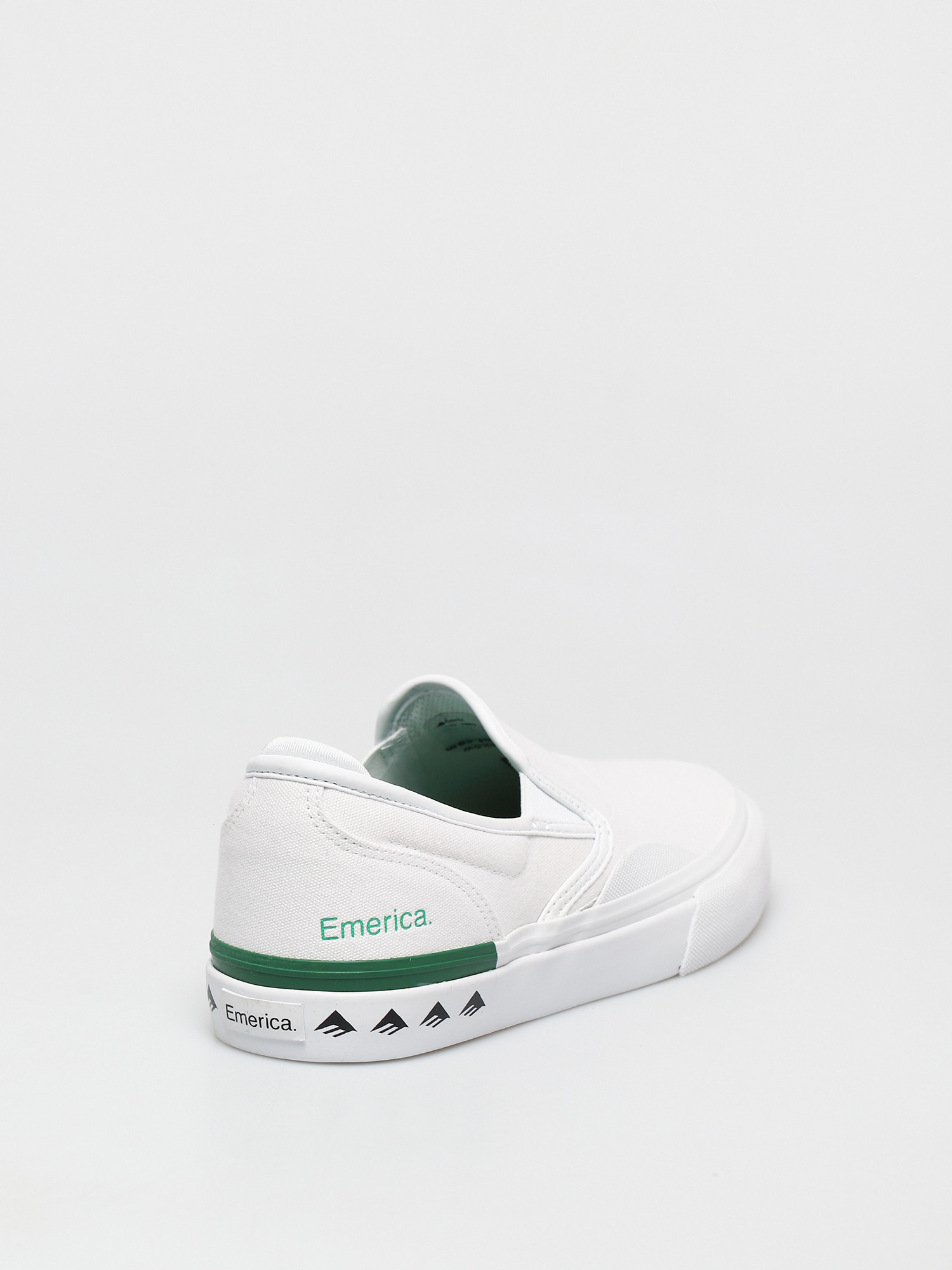 Emerica Wino G6 Slip On Cipők (white/green)