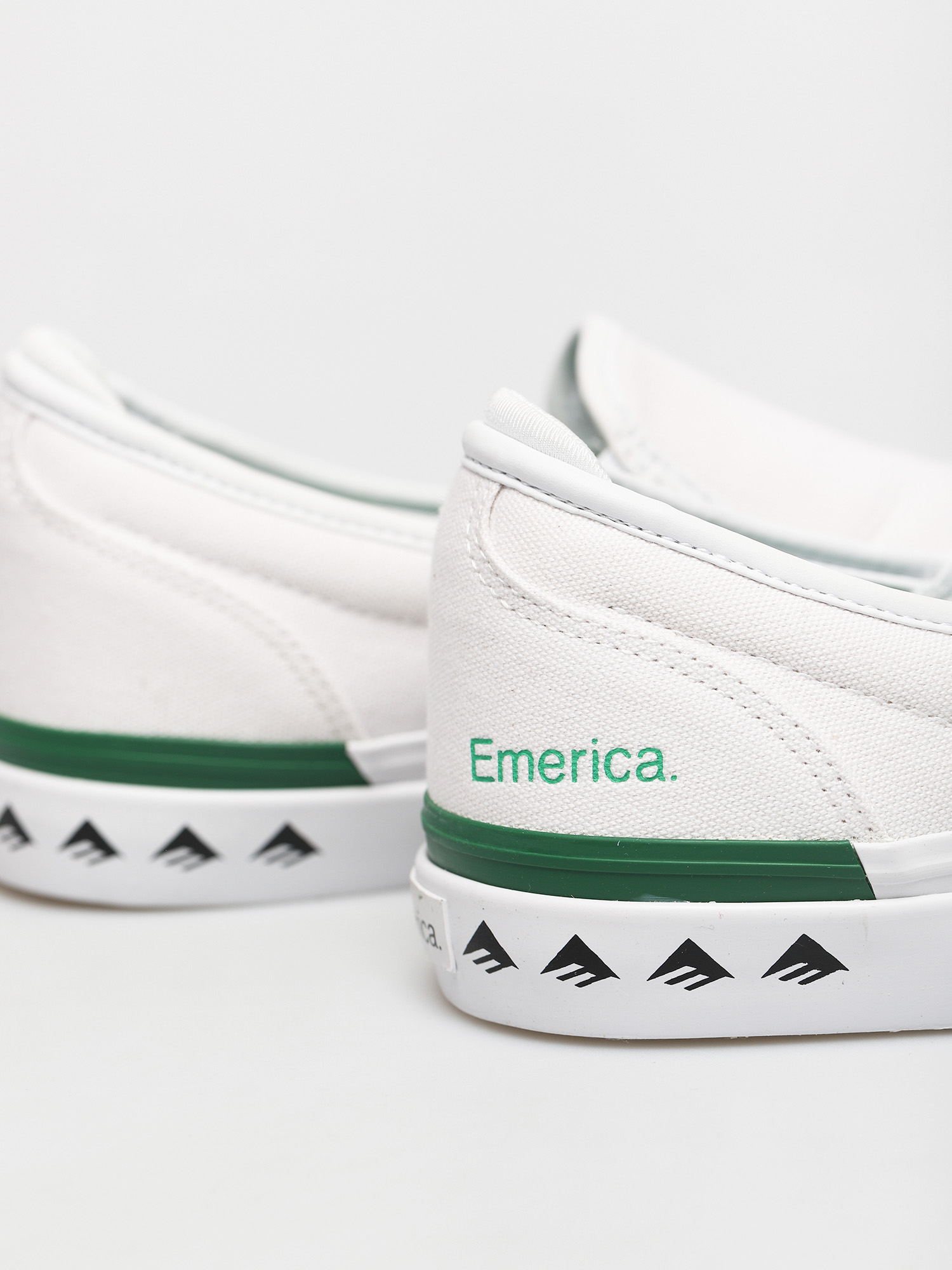 Emerica Wino G6 Slip On Cipők (white/green)