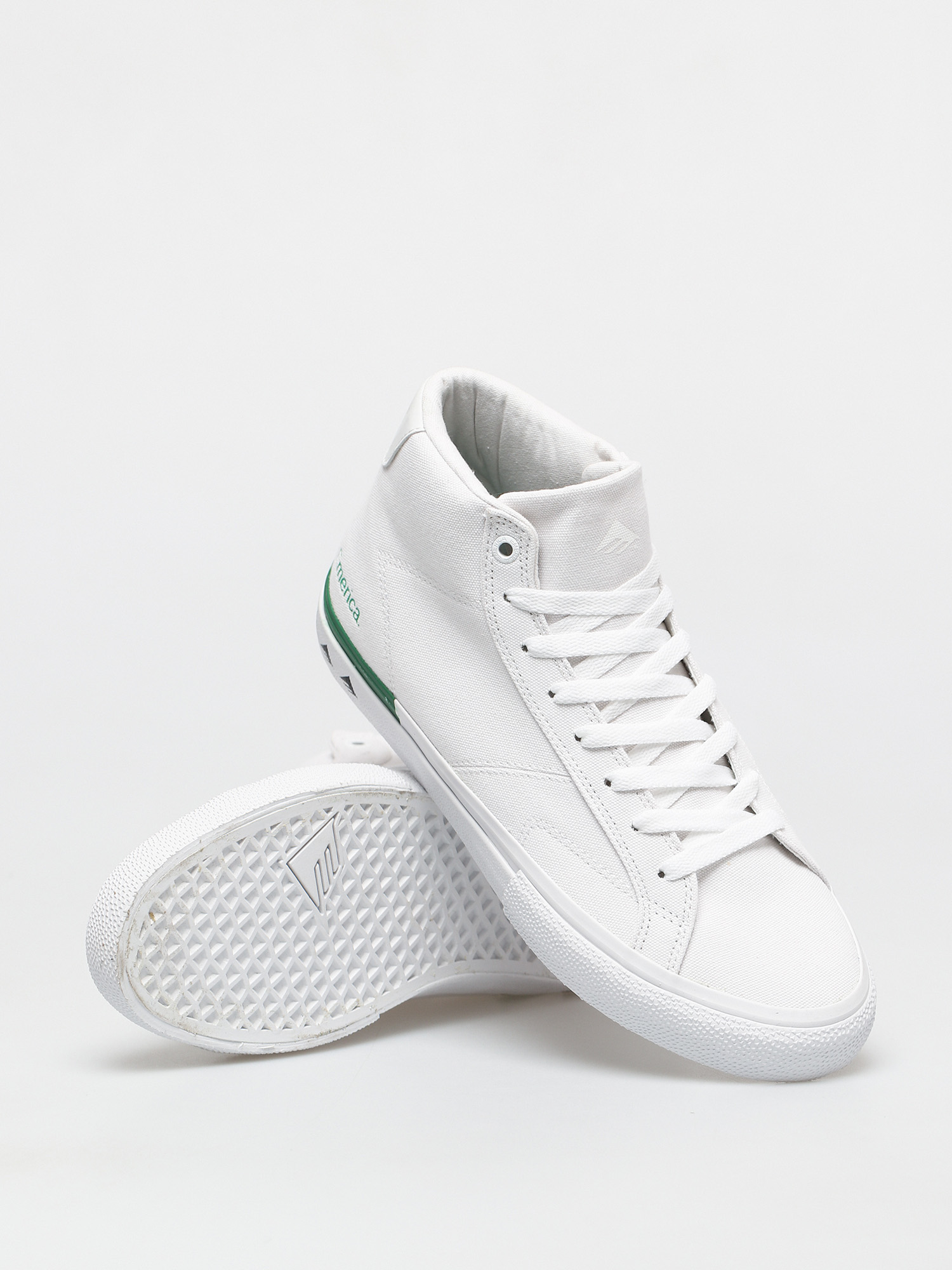Emerica Omen Hi Cipők (white/green)