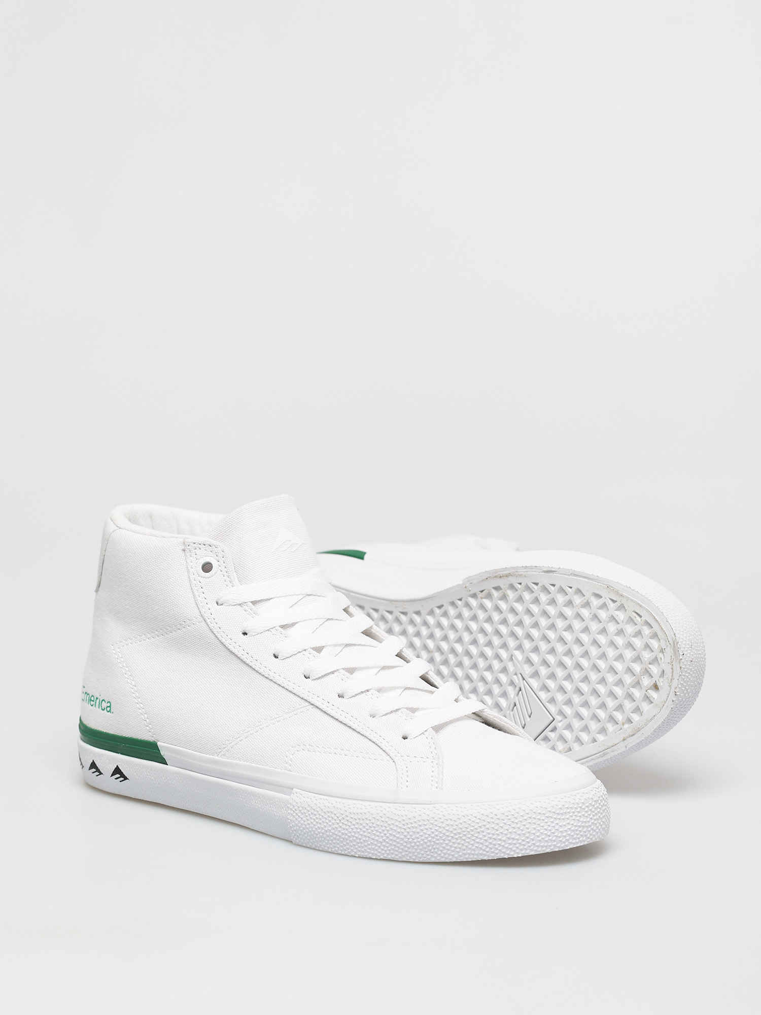Emerica Omen Hi Cipők (white/green)
