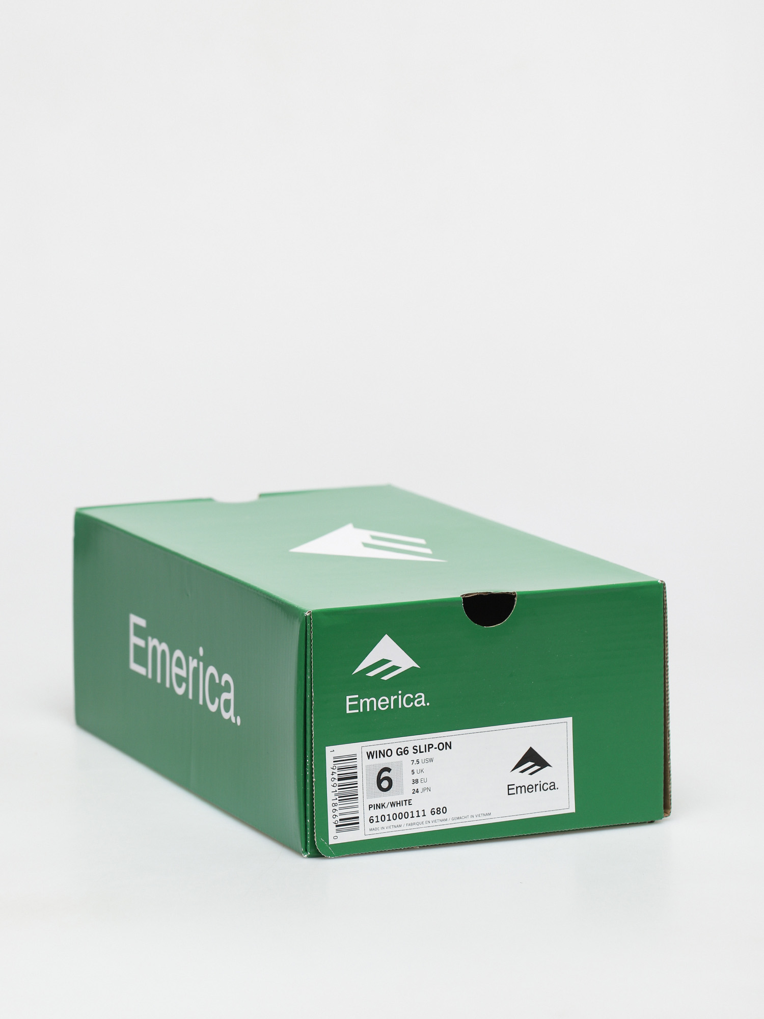 Emerica Wino G6 Slip On Cipők (pink/white)