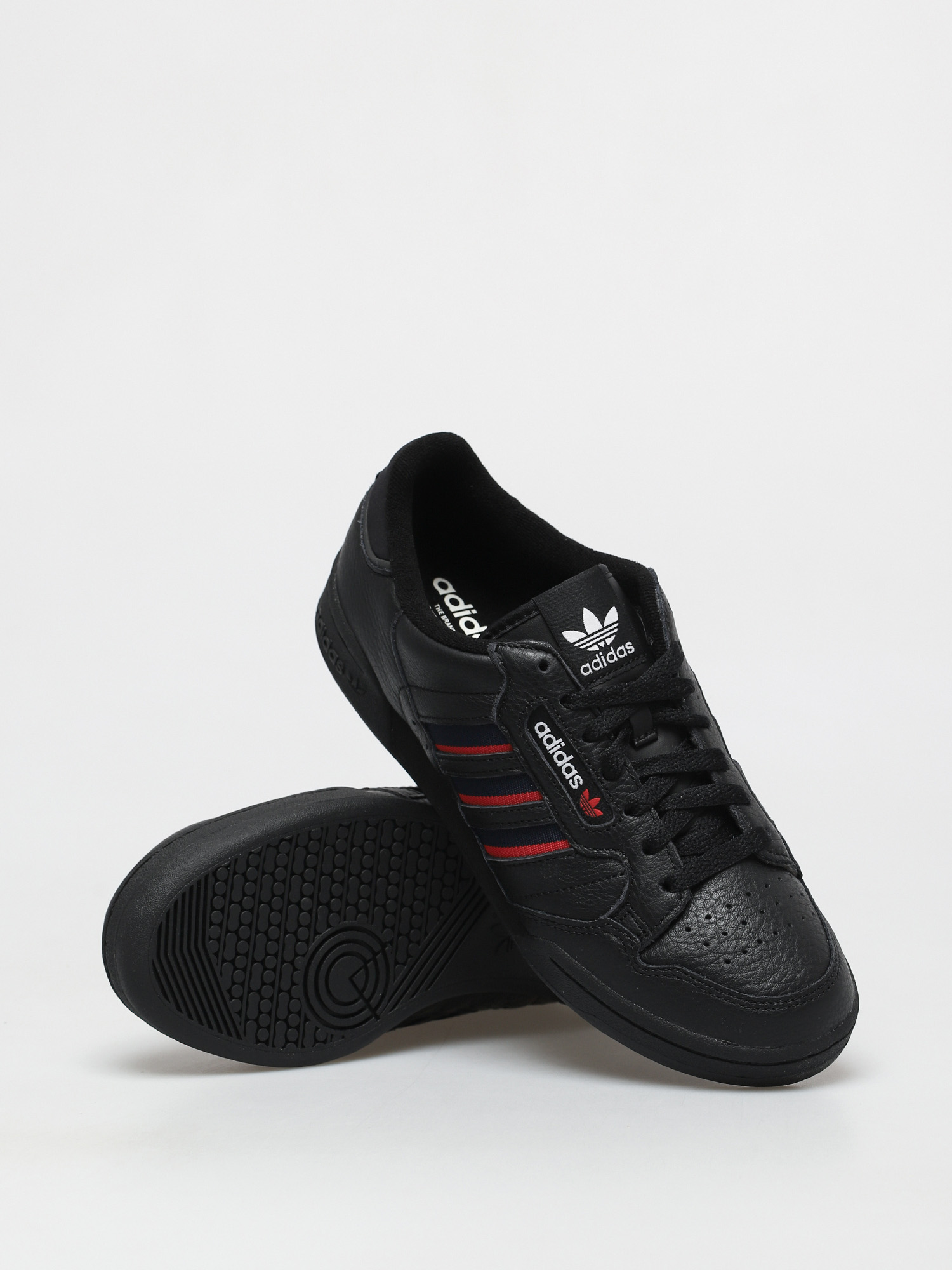 adidas Originals Continental 80 Stripes Cipők (cblack/conavy/vivred)