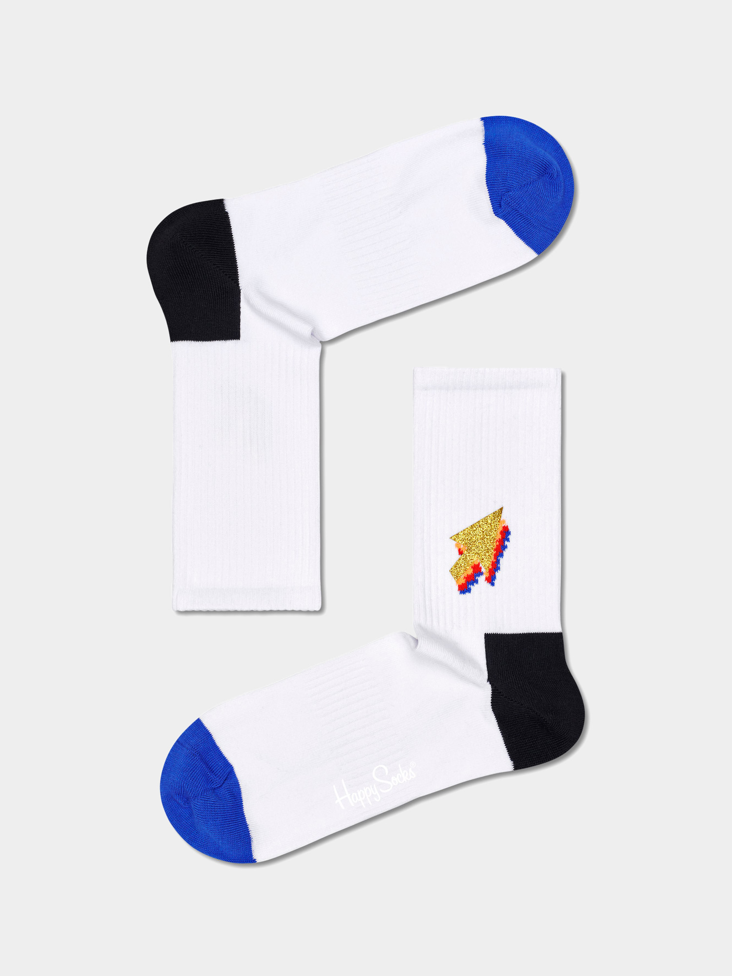 Happy Socks Arrow 3/4 Crew Zokni (white)