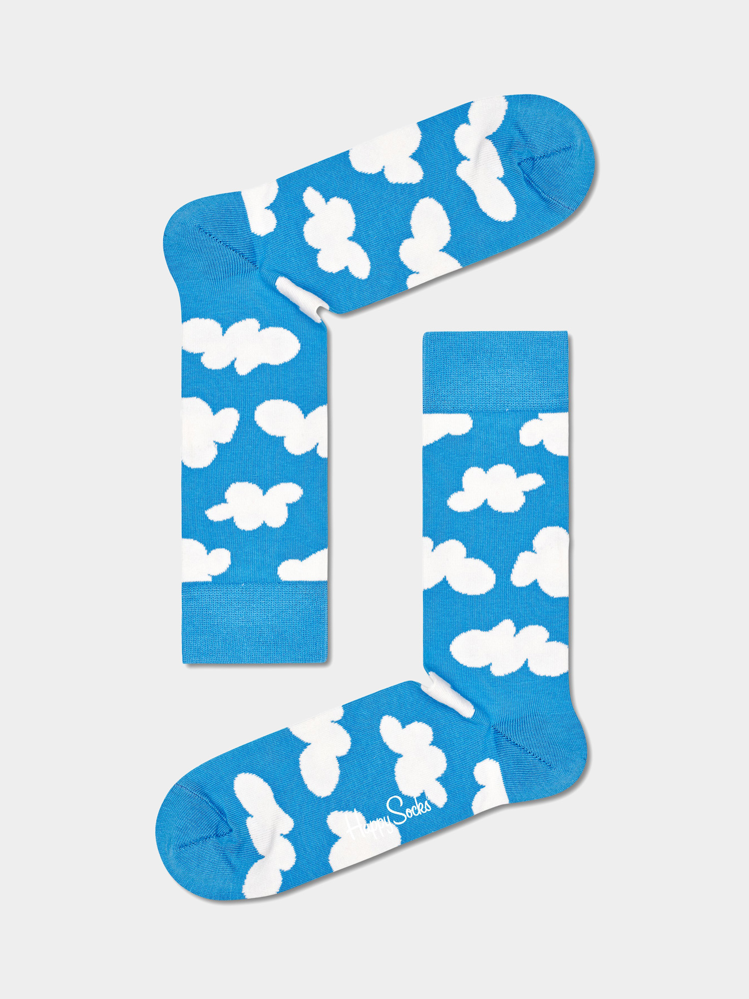 Happy Socks Cloudy Zokni (blue/white)
