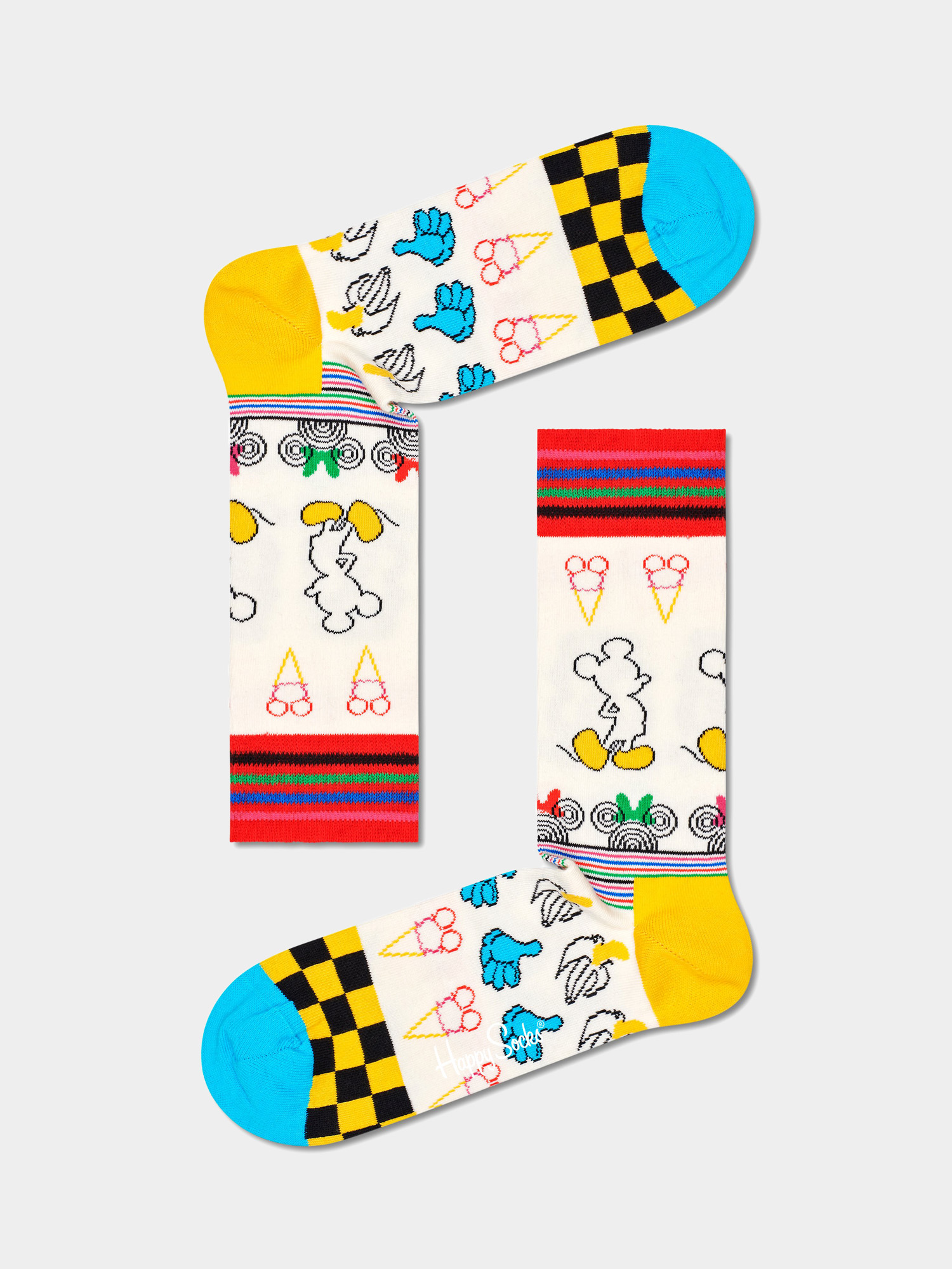 Happy Socks X Disney Sunny Sketch Zokni (multi)