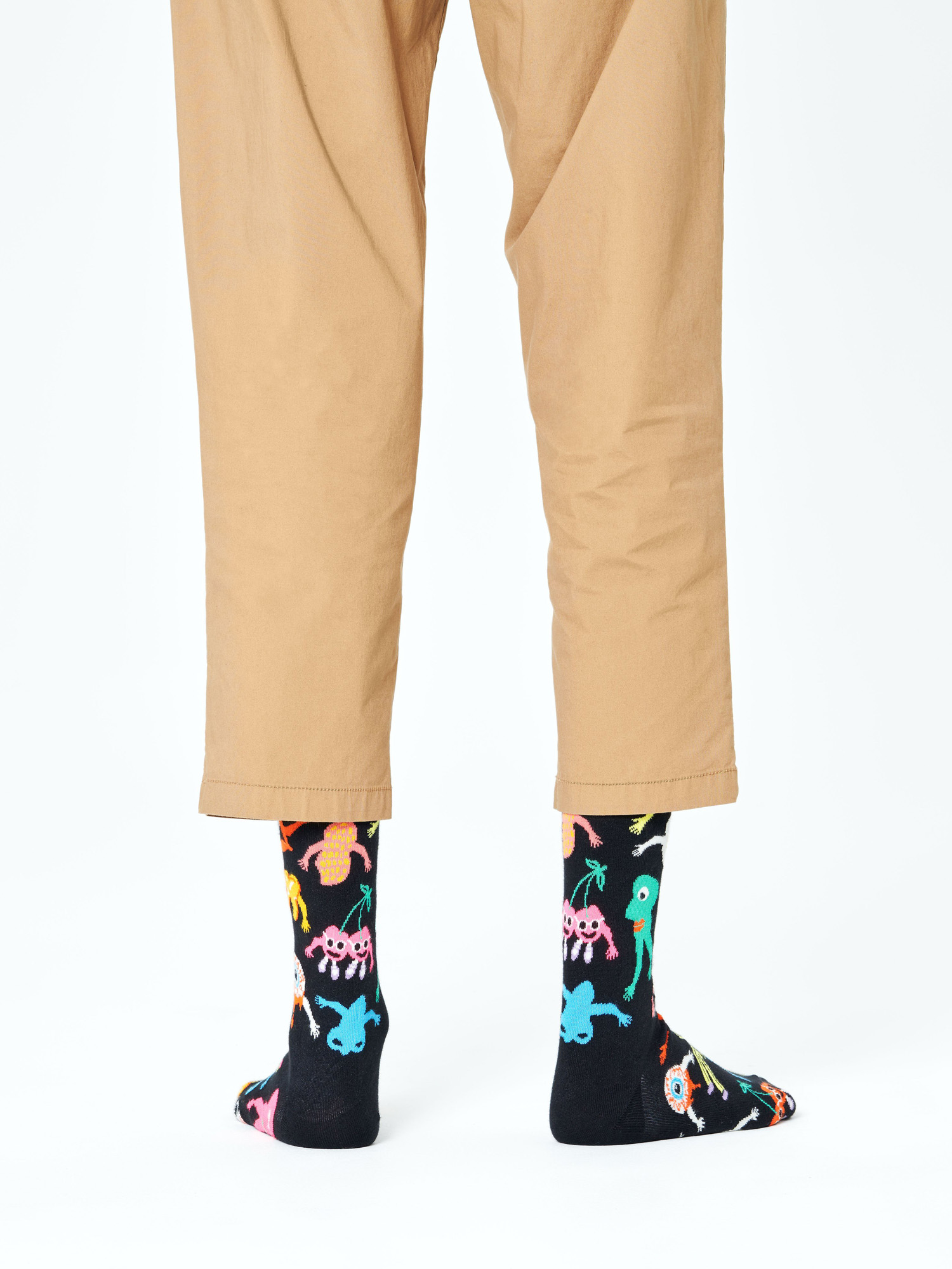 Happy Socks Halloween Monsters Zokni (black/multi)