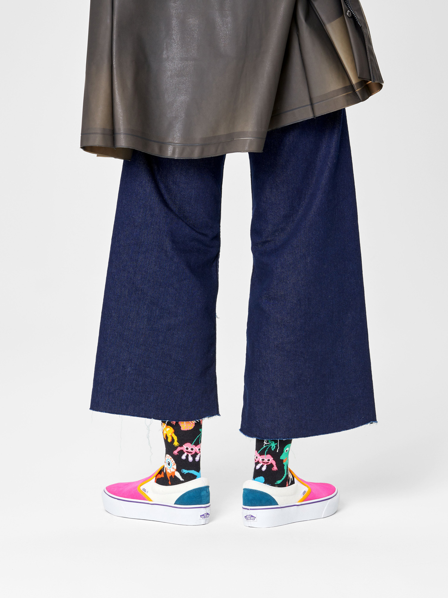 Happy Socks Halloween Monsters Zokni (black/multi)