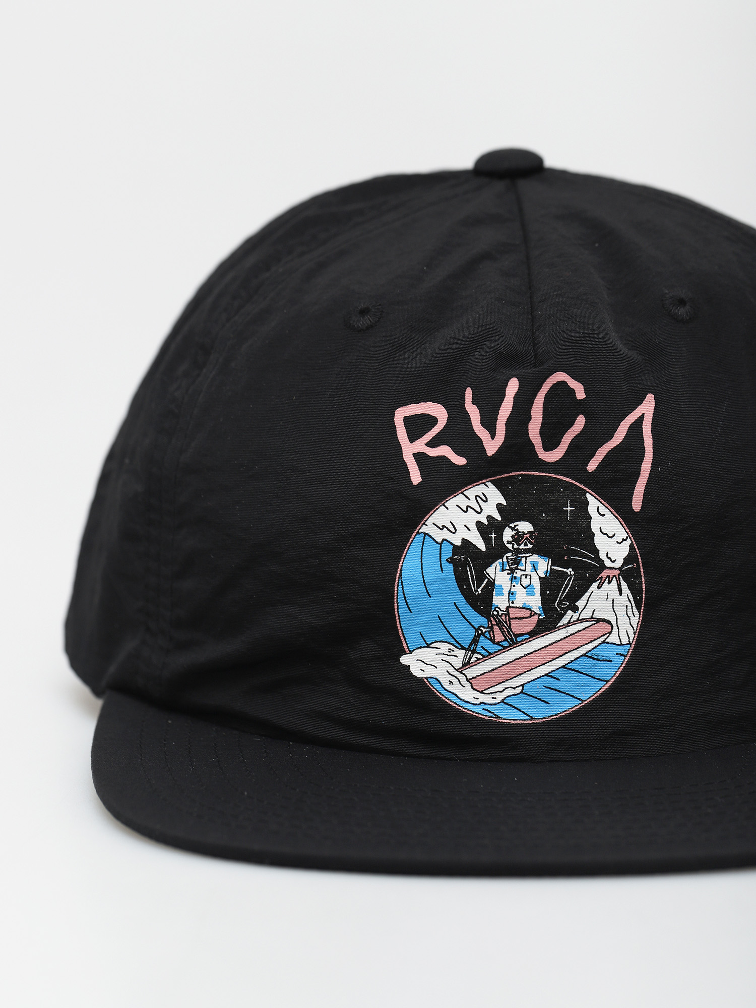 RVCA Luke P Surf Snapback Baseball sapka (black)