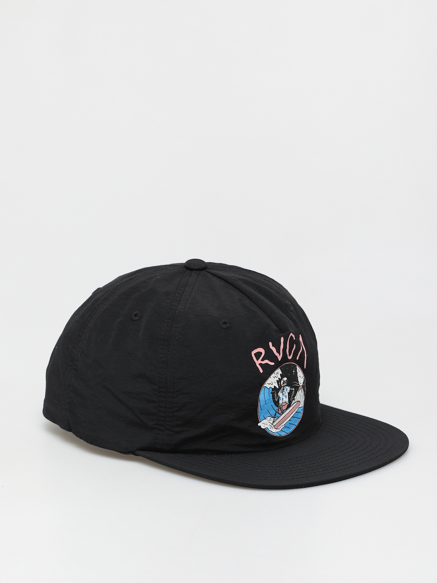 RVCA Luke P Surf Snapback Baseball sapka (black)