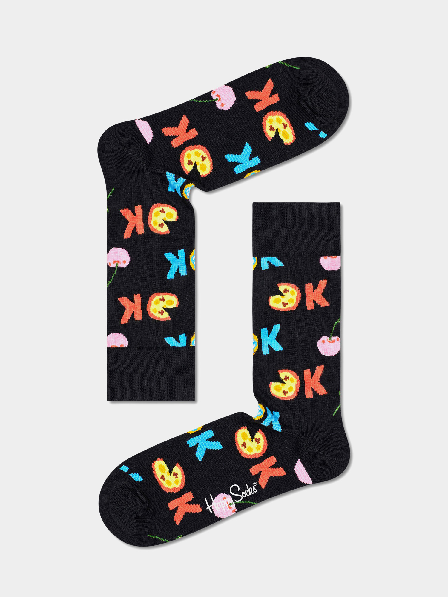 Happy Socks Its Ok Zokni (black/multi)