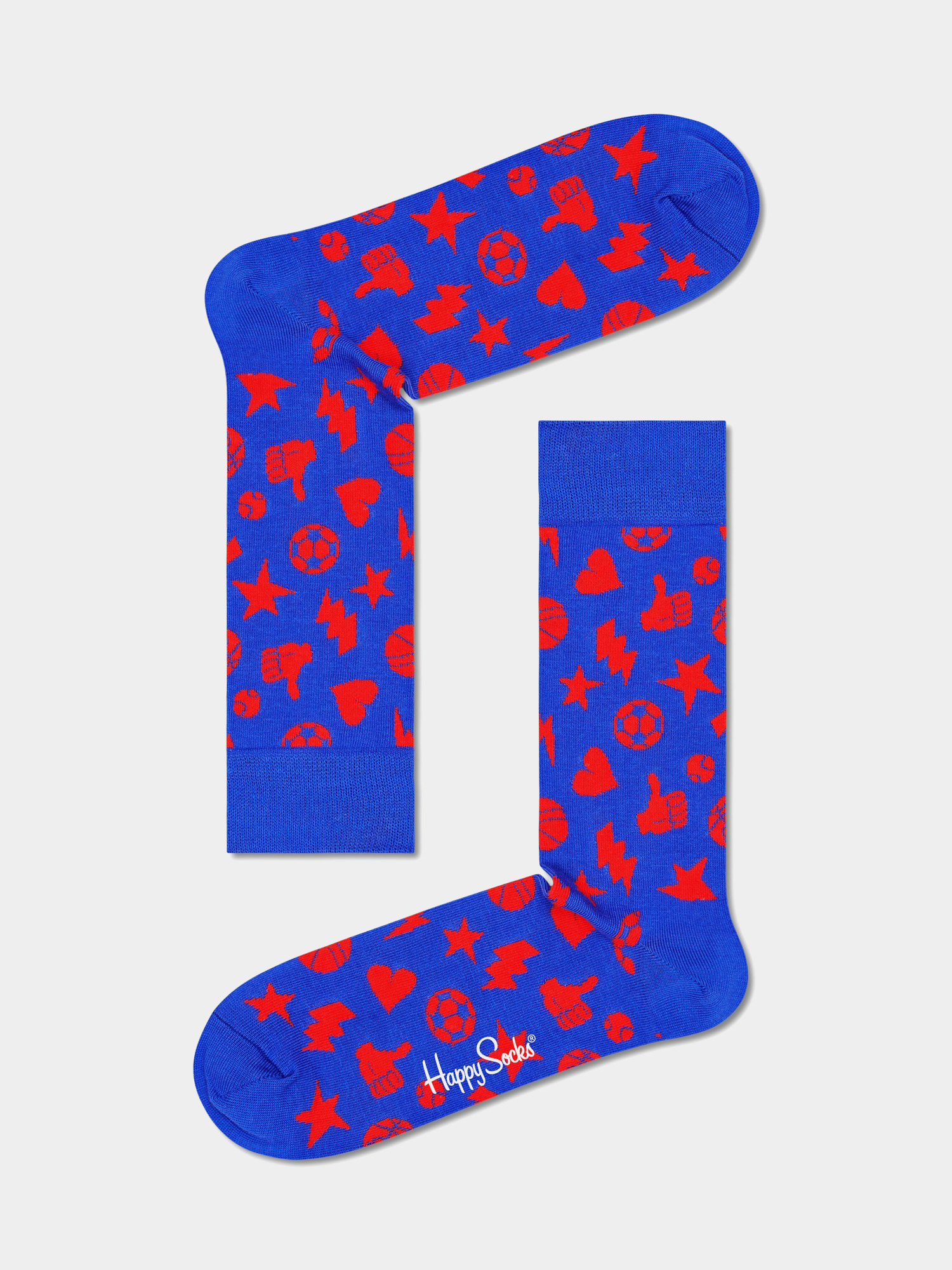 Happy Socks Play It Zokni (purple/red)