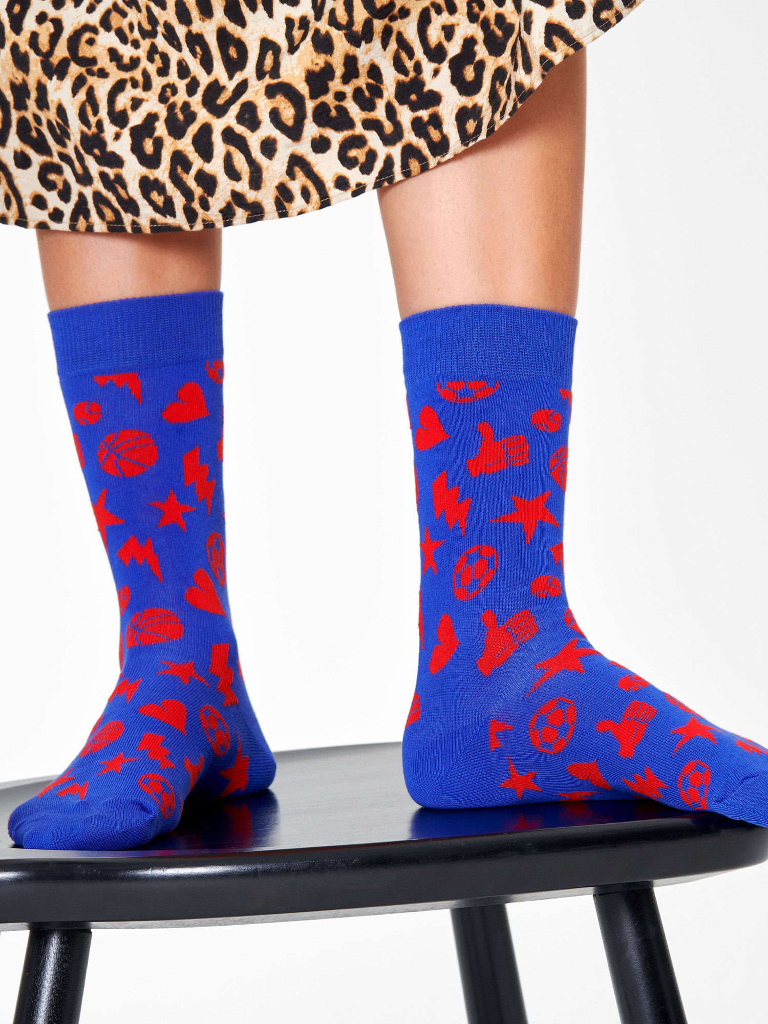 Happy Socks Play It Zokni (purple/red)